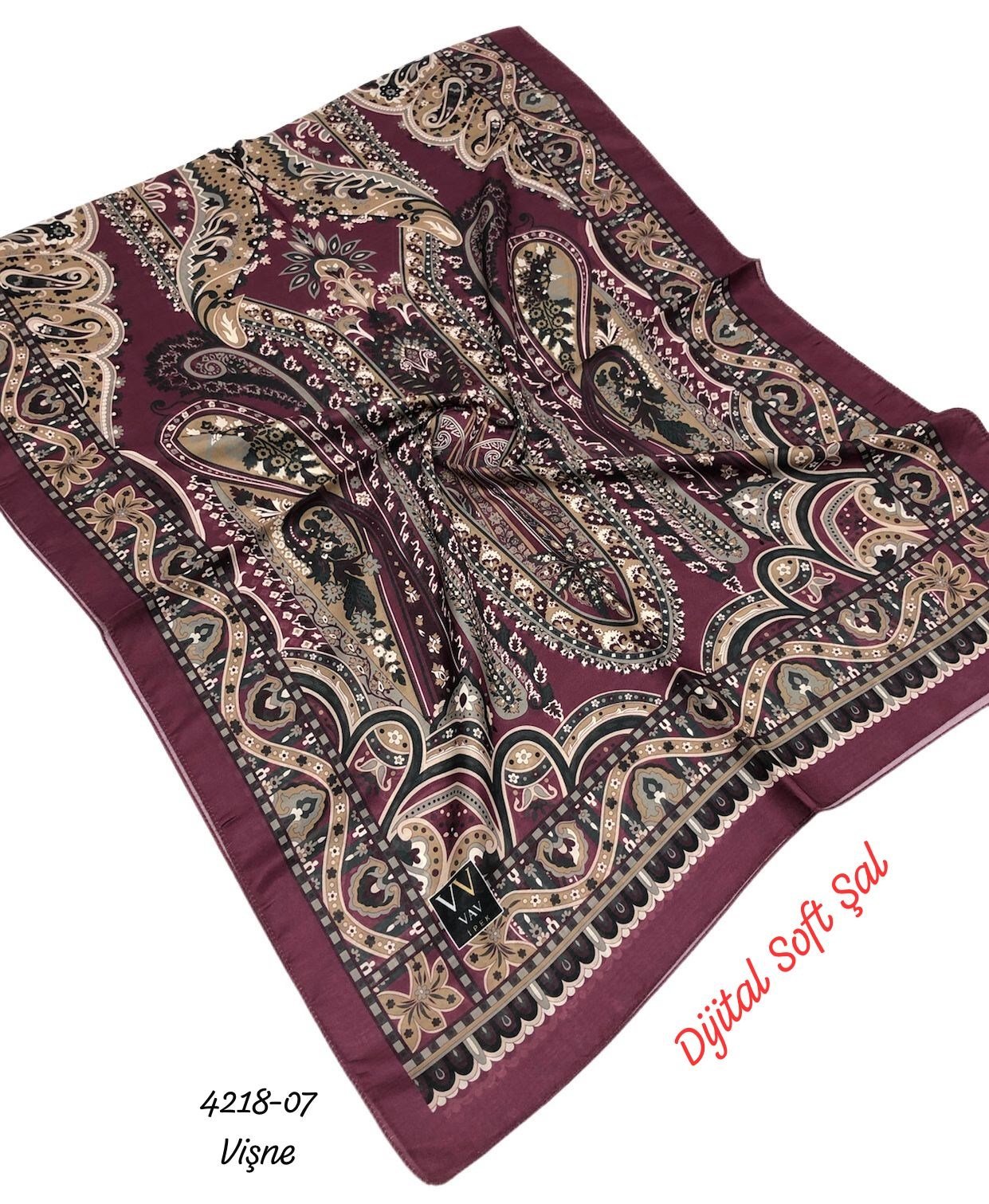 4218 Dijital Soft Şal