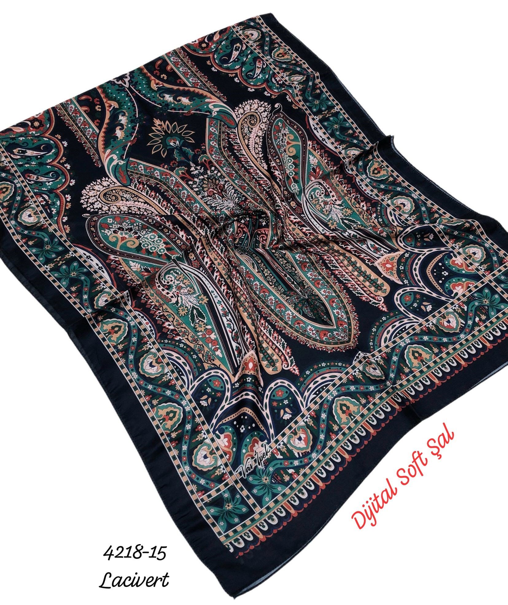4218 Dijital Soft Şal