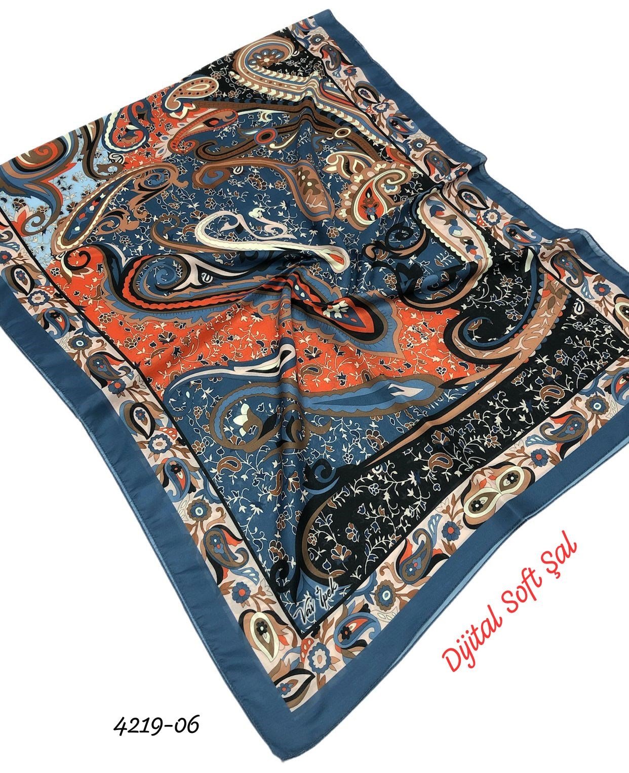 4219 Dijital Soft Şal
