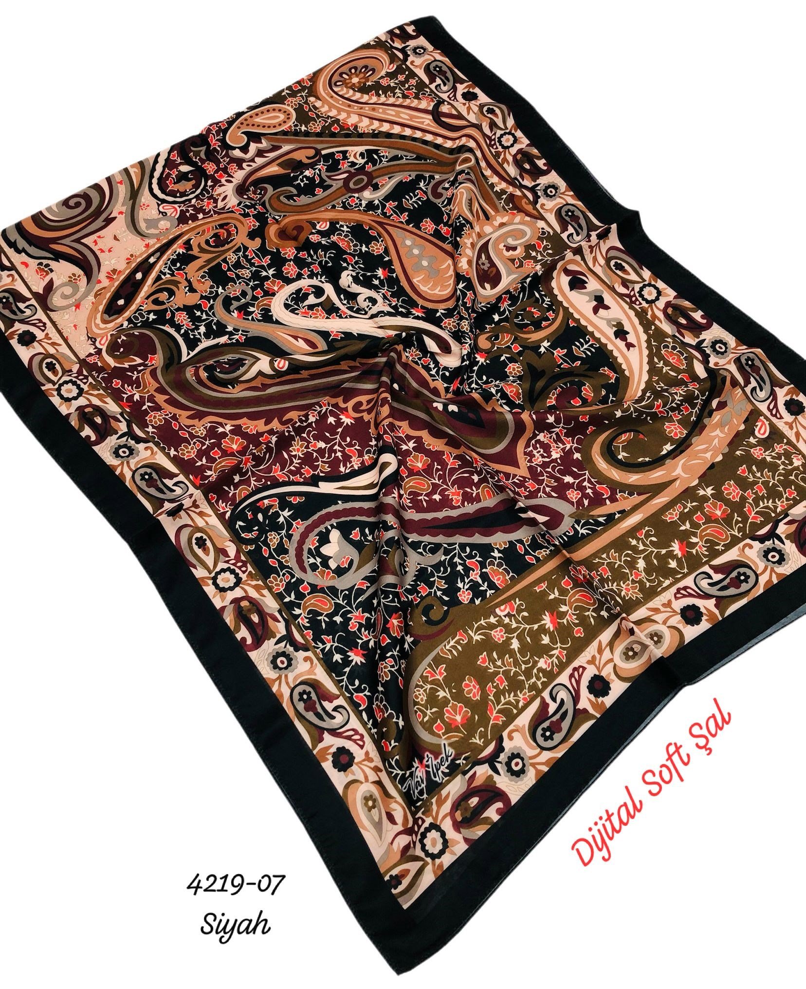 4219 Dijital Soft Şal