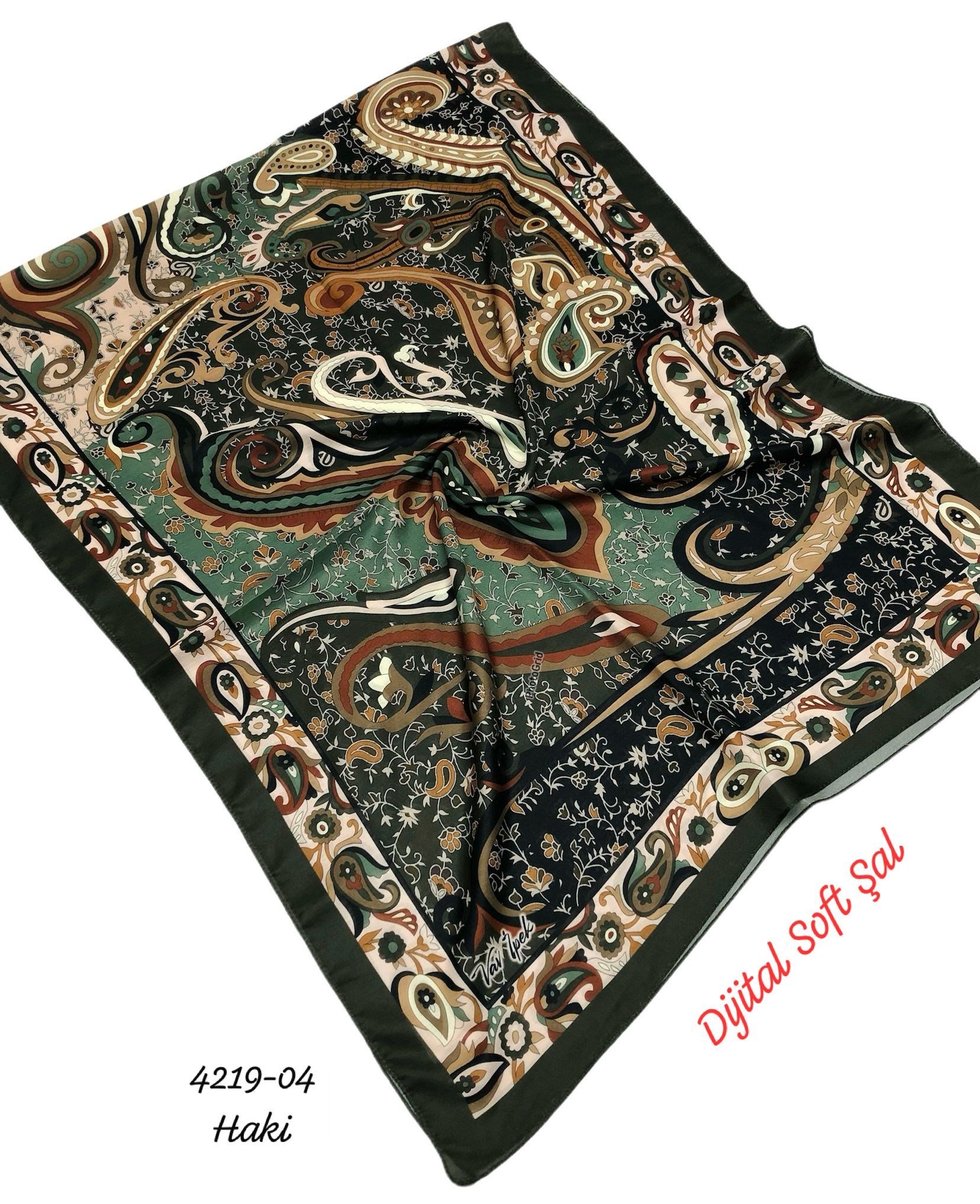 4219 Dijital Soft Şal