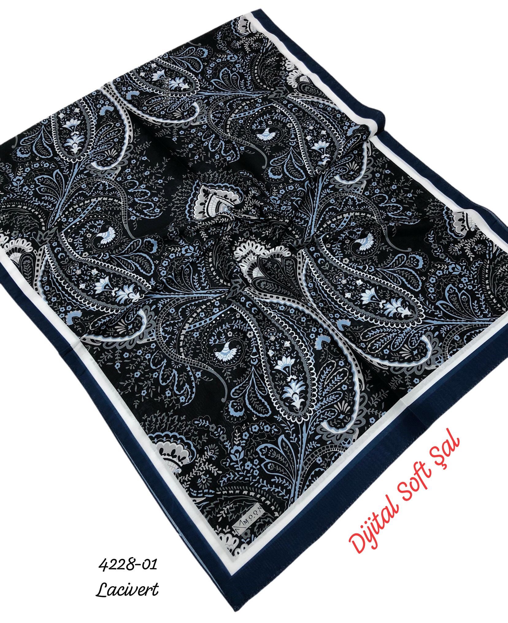4228 Dijital Soft Şal
