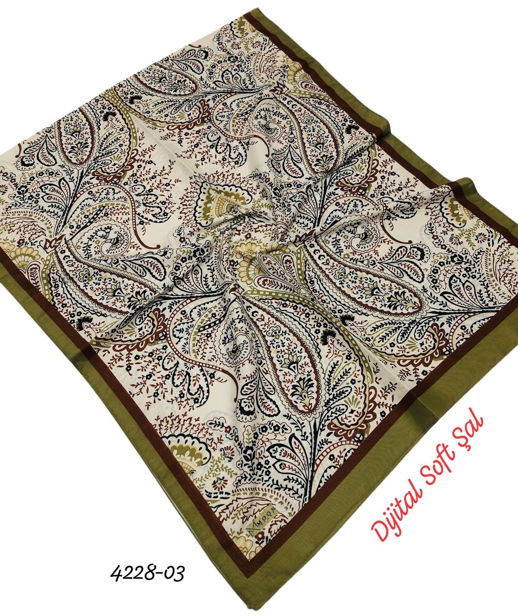 4228 Dijital Soft Şal