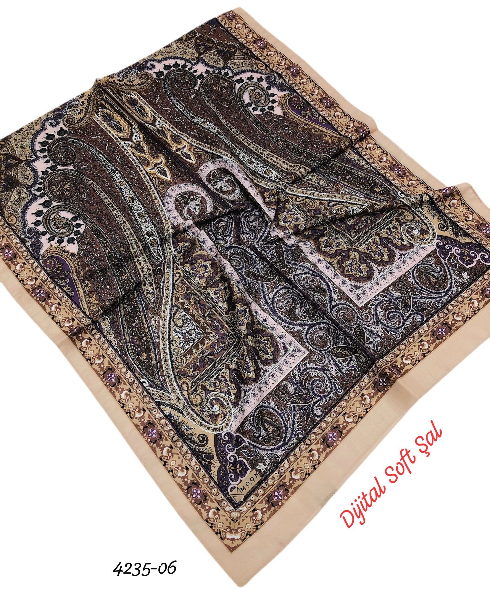 4235 Lüks Soft Şal Efsane Kumaş