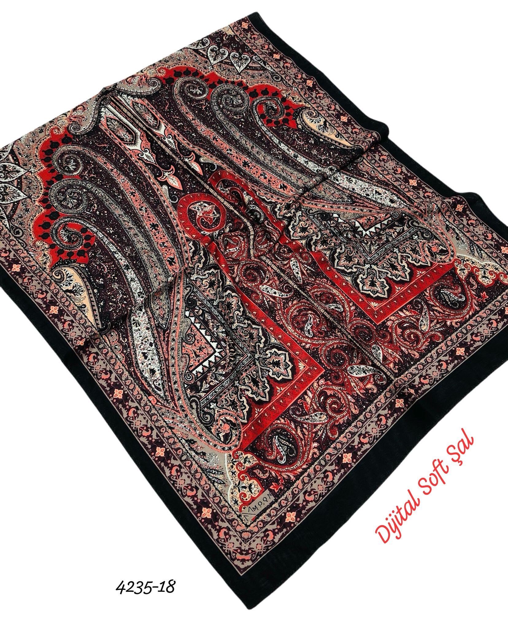 4235 Lüks Soft Şal Efsane Kumaş
