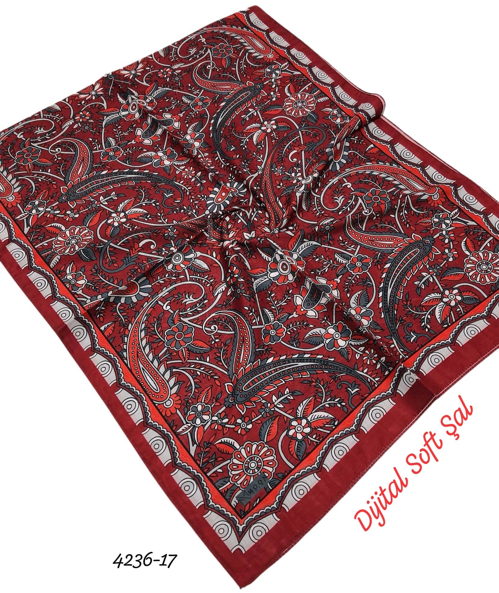 4236 Dijital Soft Şal