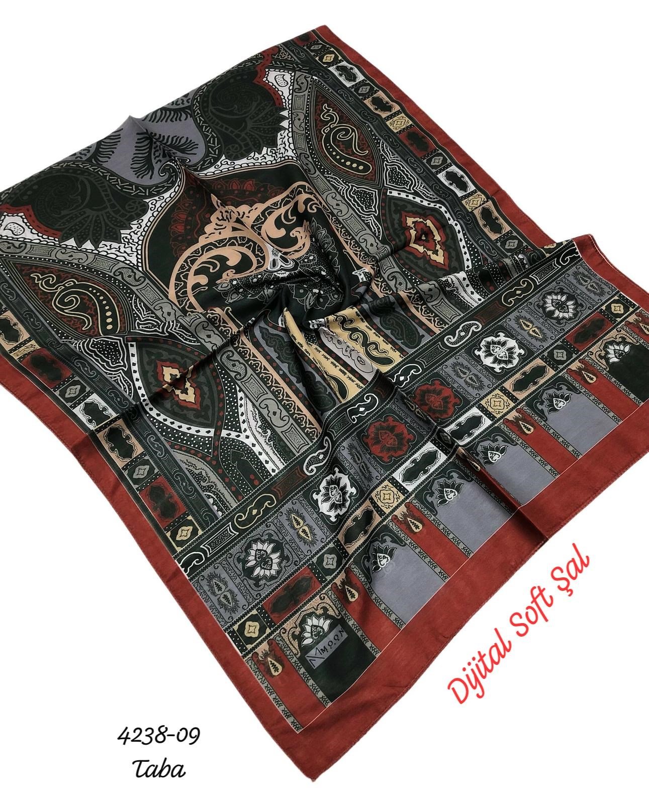 4238 Dijital Soft Şal