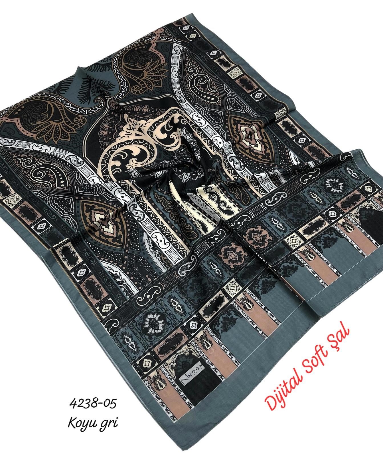 4238 Dijital Soft Şal