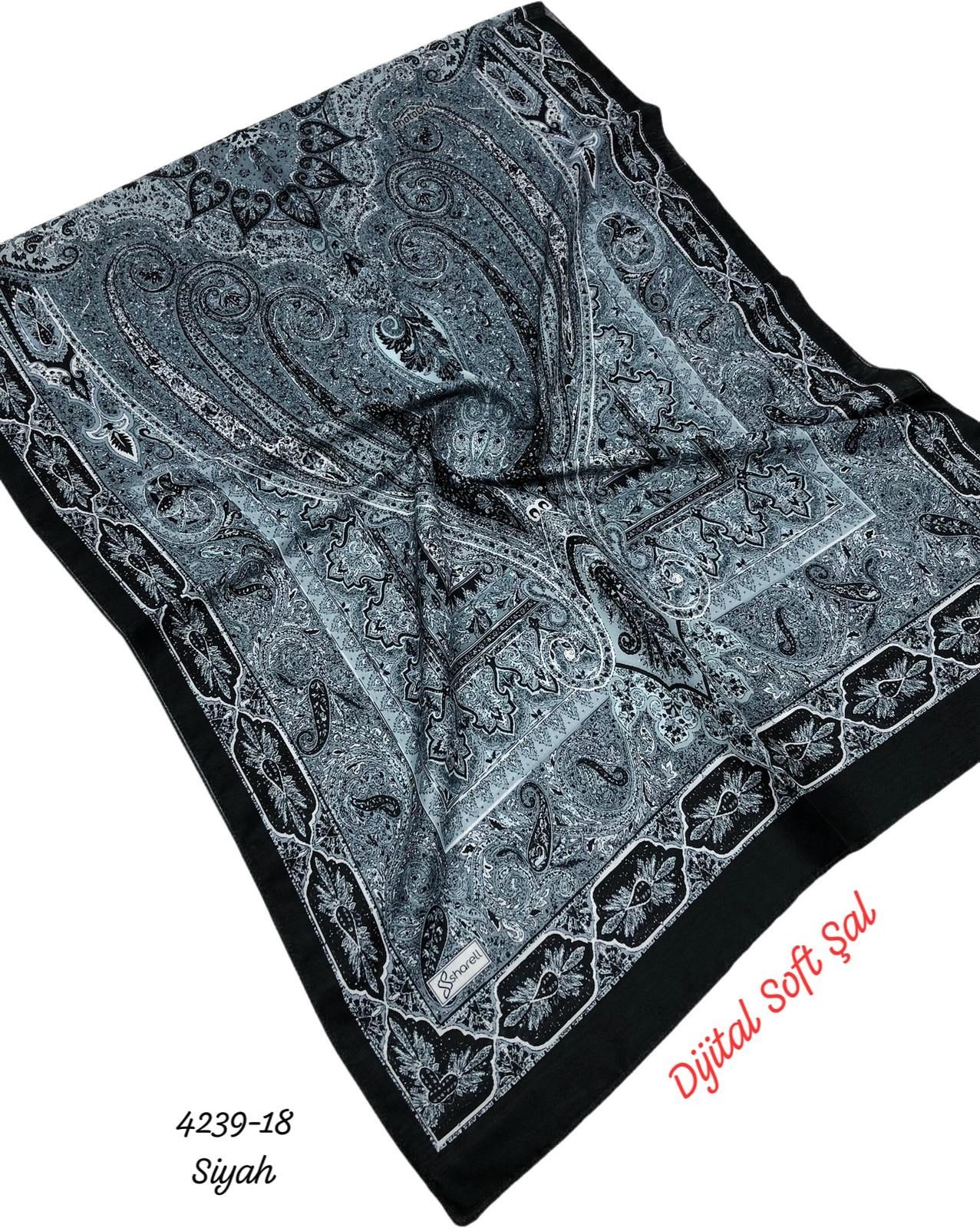 4239 Dijital Soft Şal