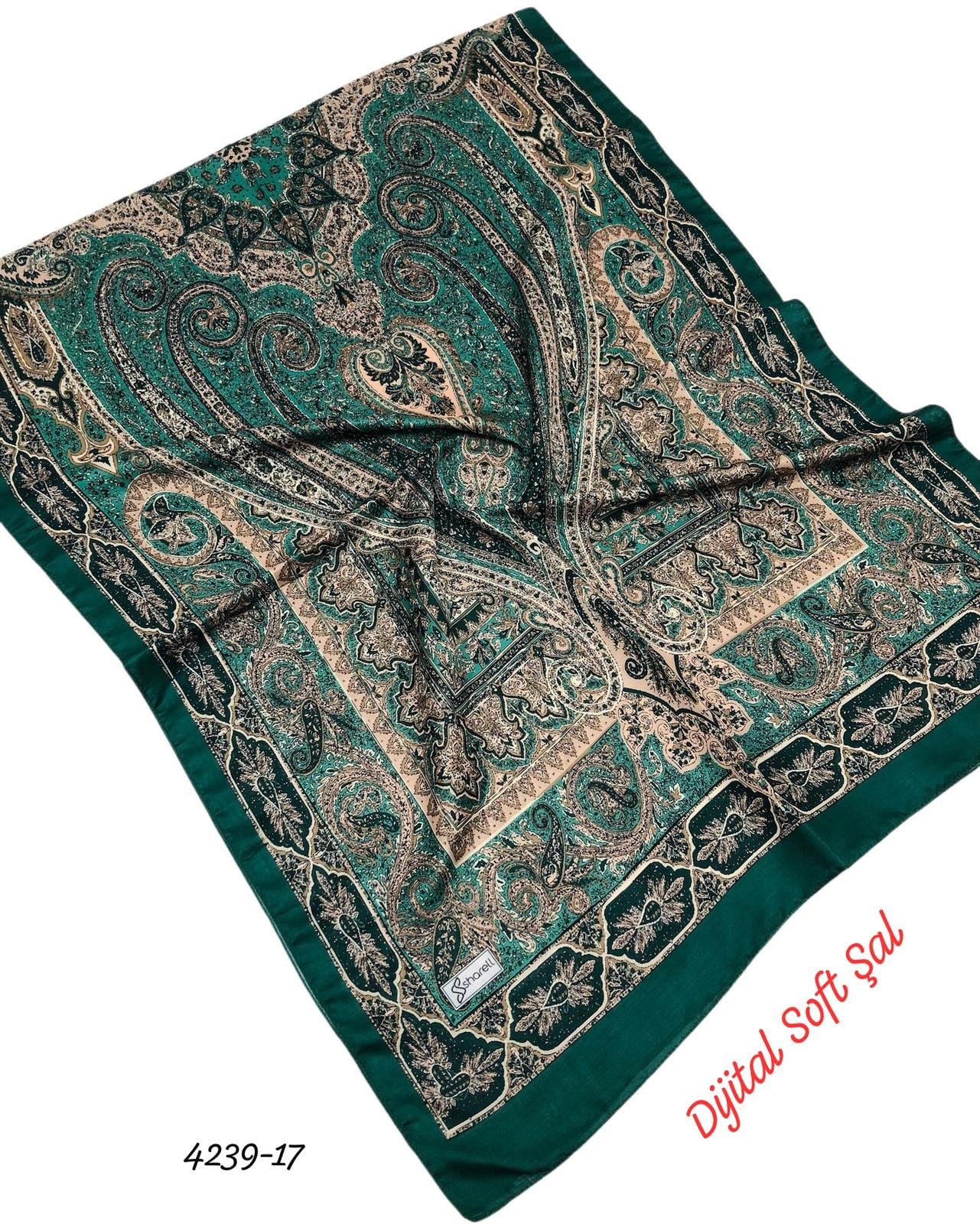 4239 Dijital Soft Şal
