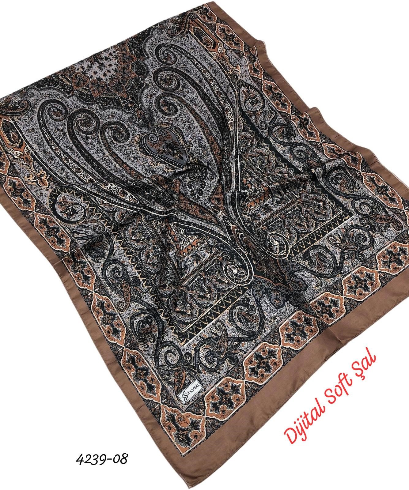 4239 Dijital Soft Şal