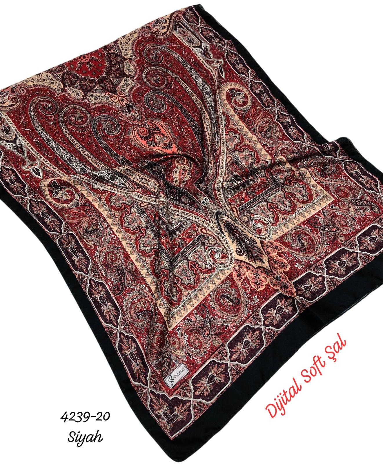 4239 Dijital Soft Şal