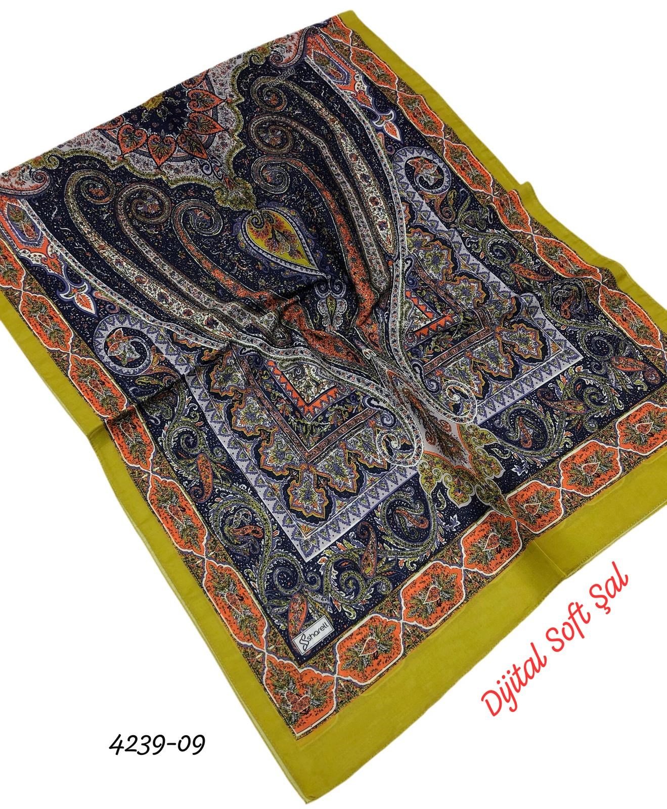 4239 Dijital Soft Şal
