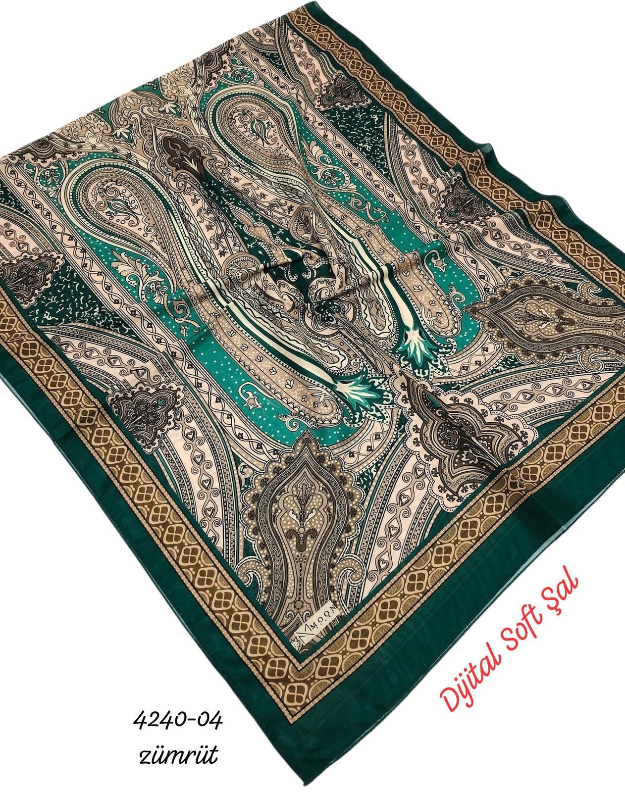4240 Dijital Soft Şal
