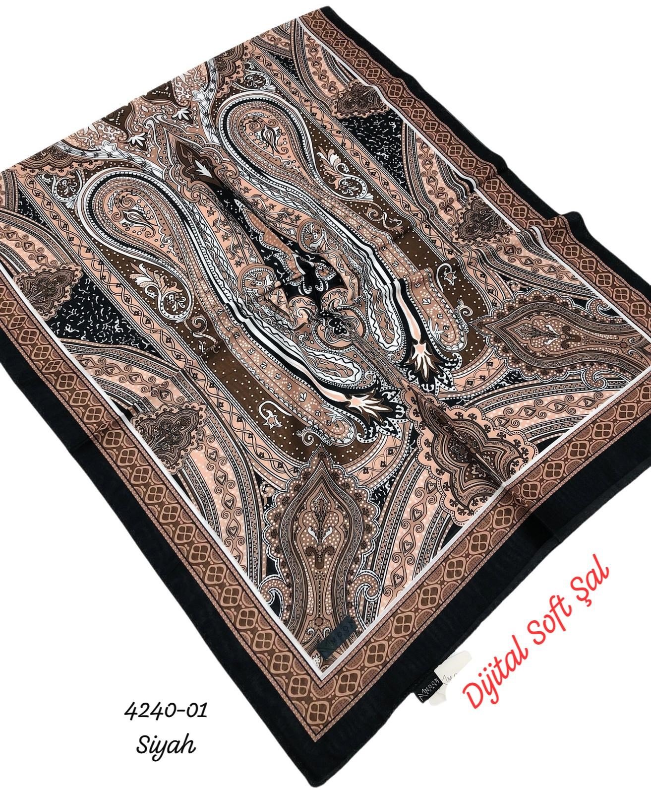 4240 Dijital Soft Şal