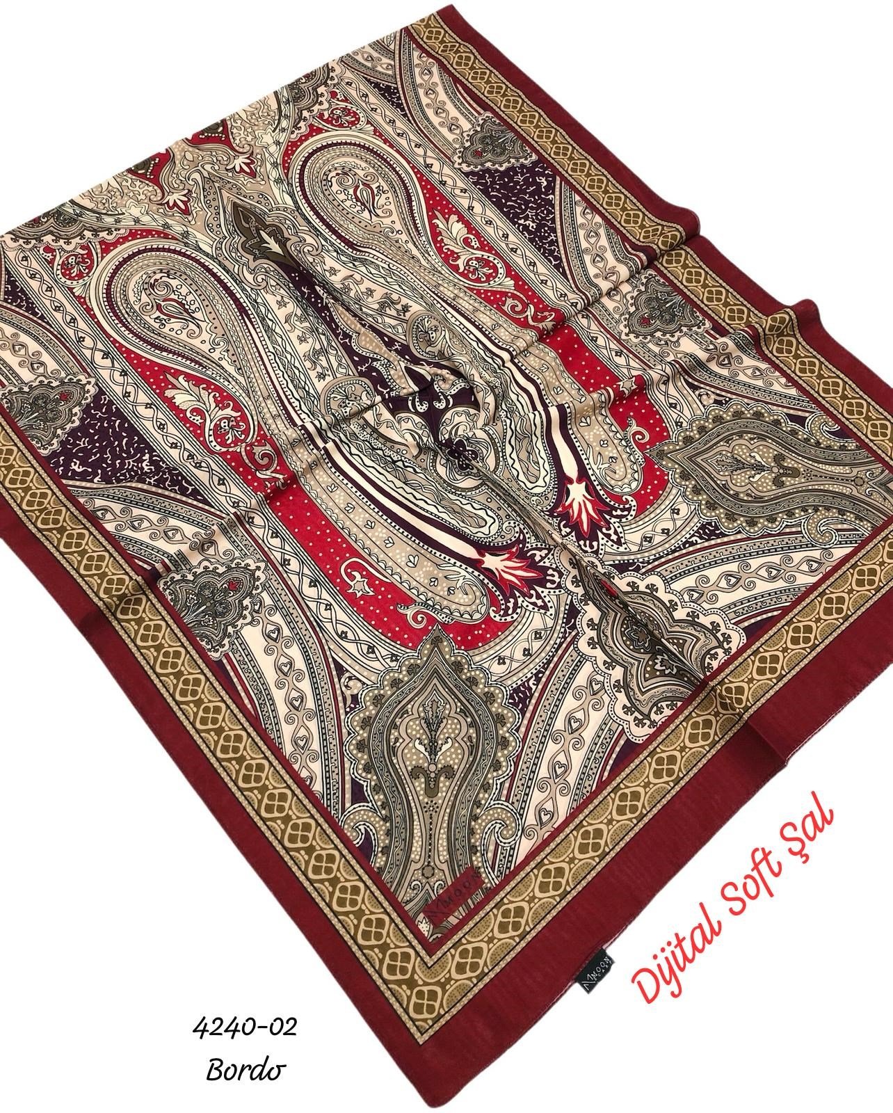 4240 Dijital Soft Şal