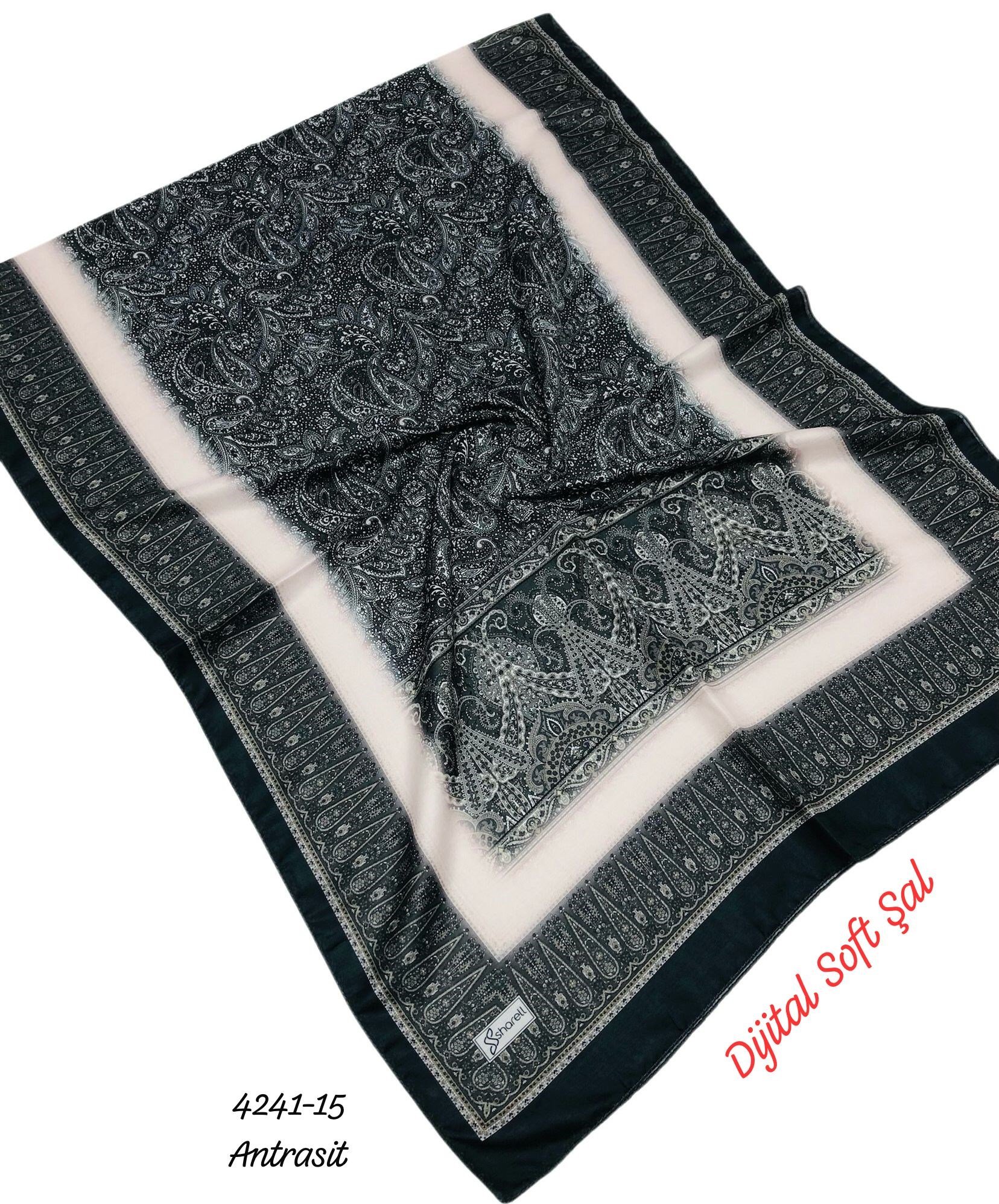 4241 Dijital Soft Şal