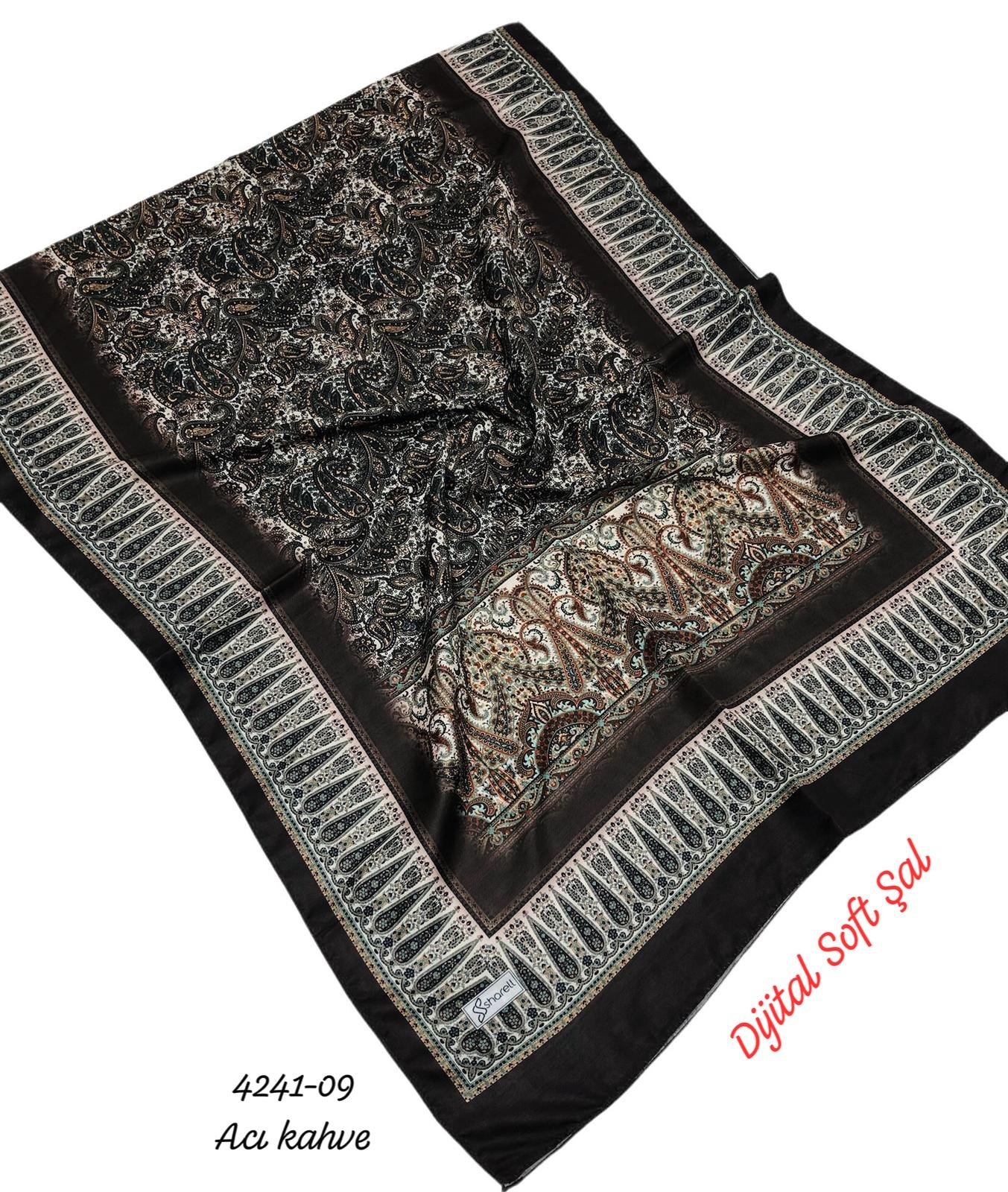 4241 Dijital Soft Şal