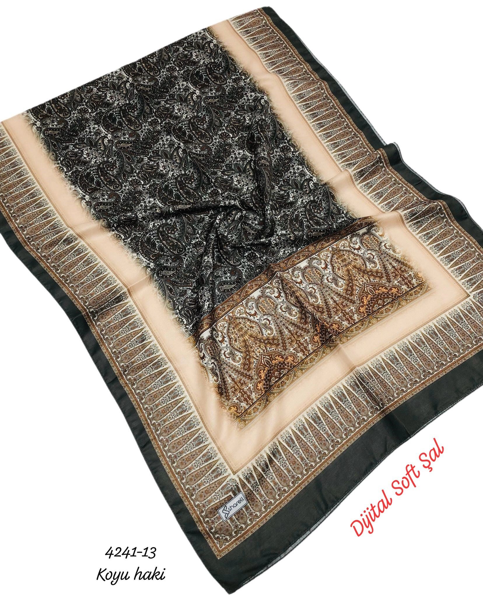 4241 Dijital Soft Şal