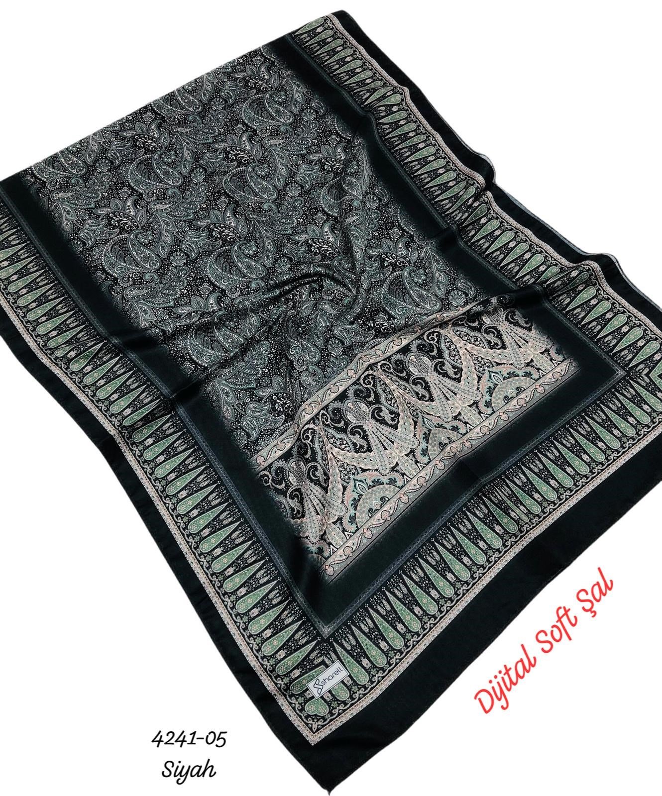 4241 Dijital Soft Şal