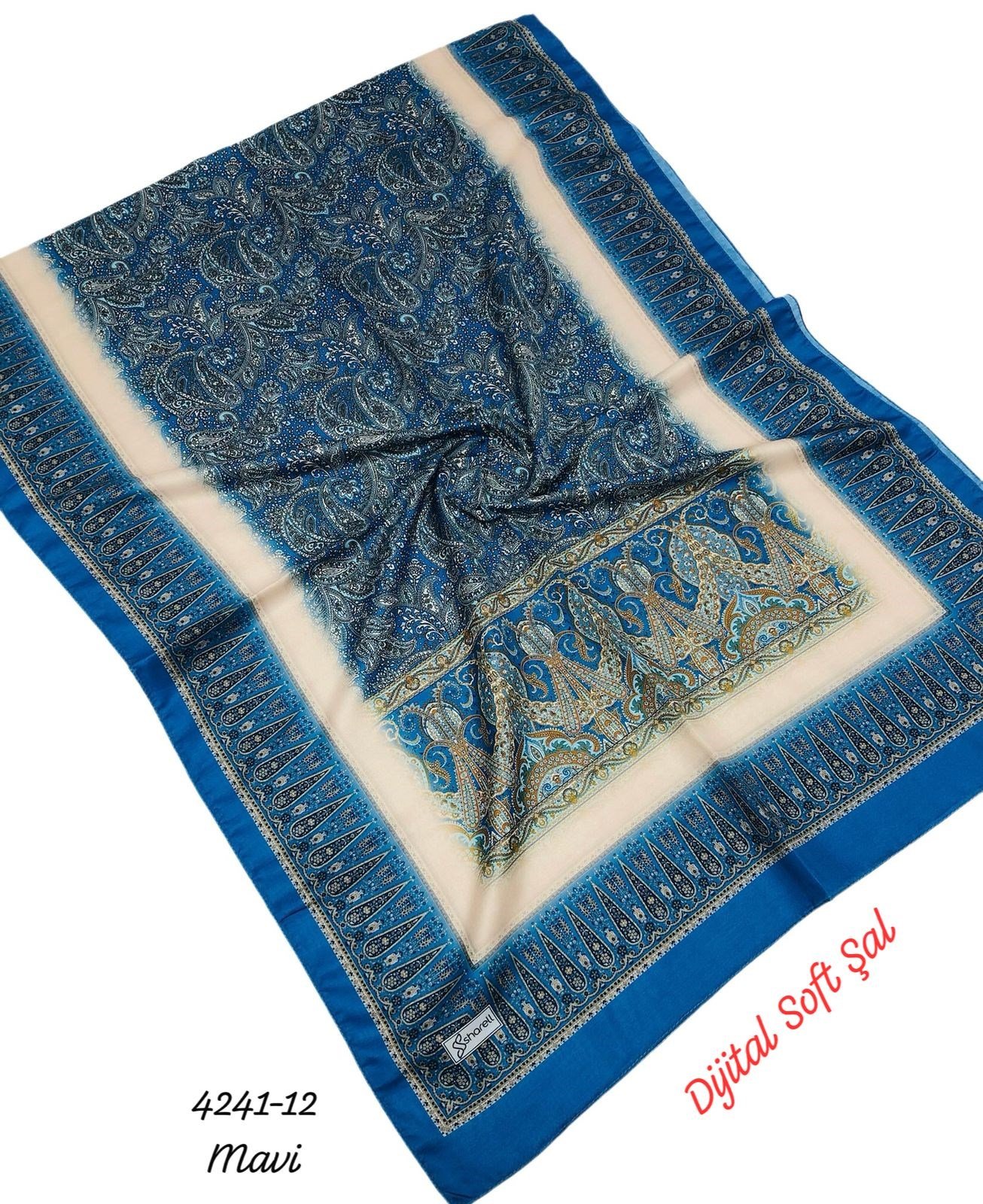 4241 Dijital Soft Şal