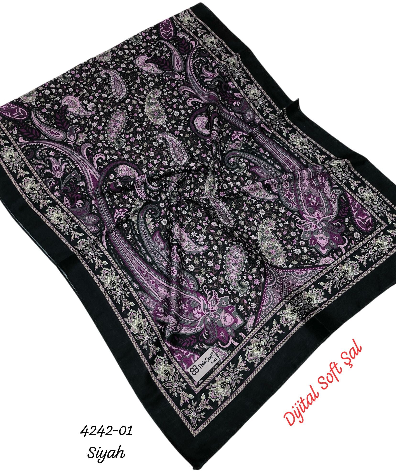 4242 Dijital Soft Şal
