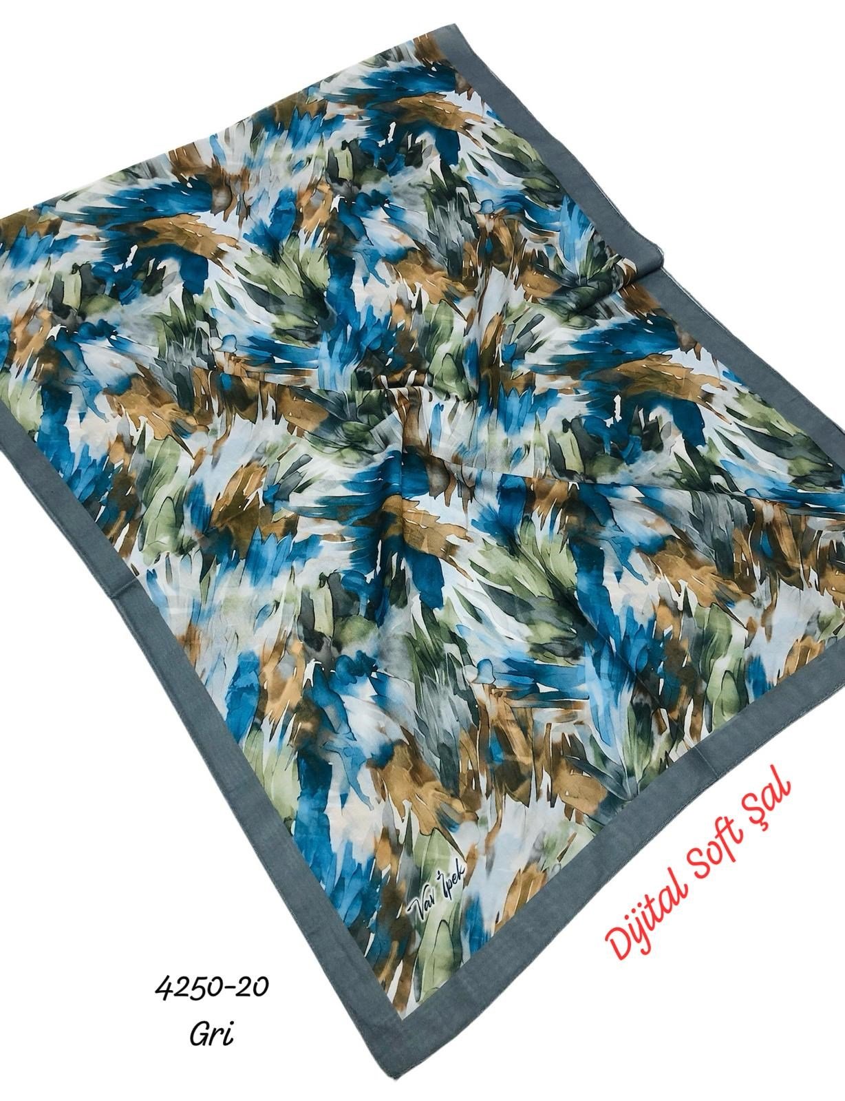 4250 Dijital Soft Şal