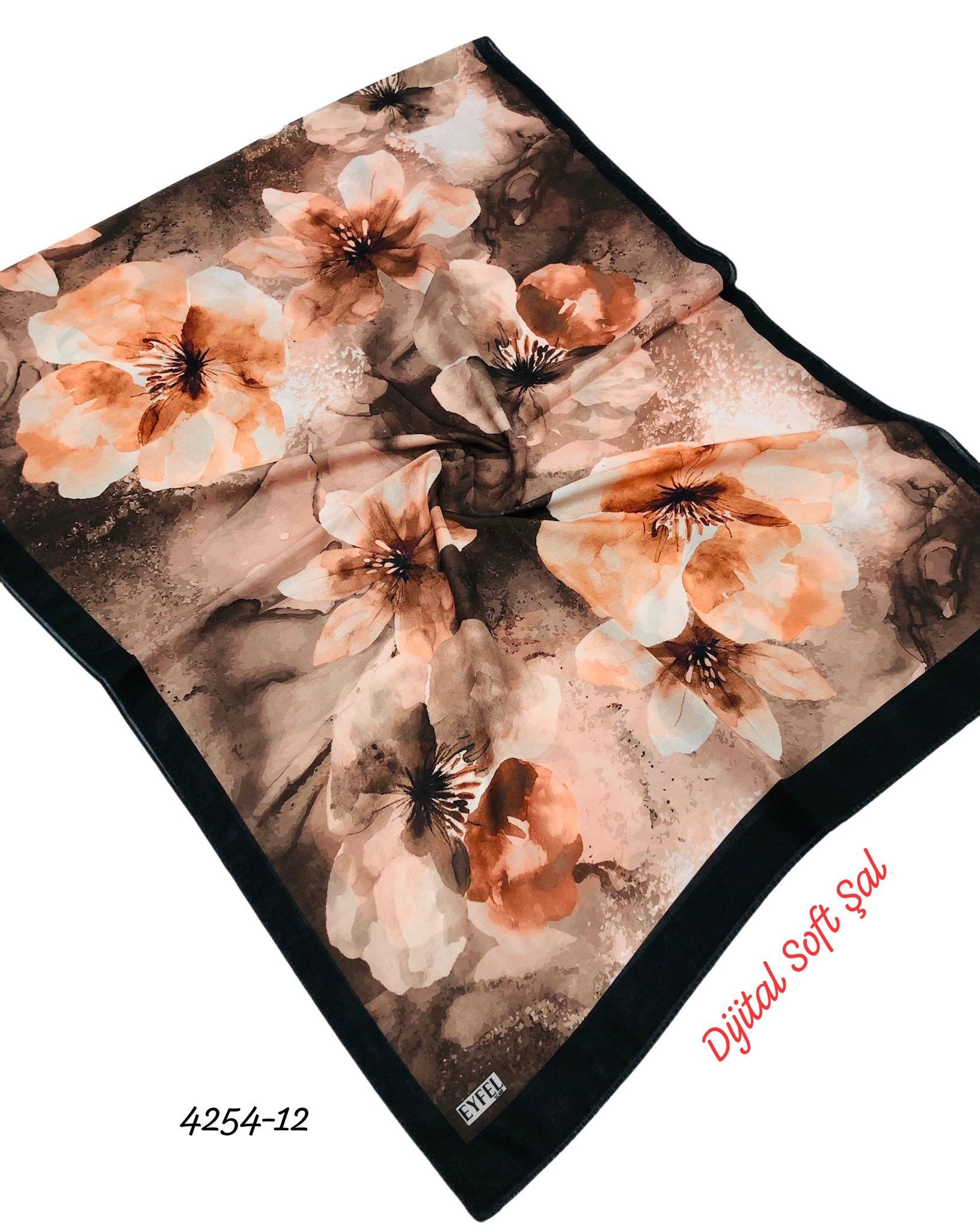 4254 Dijital Soft Şal