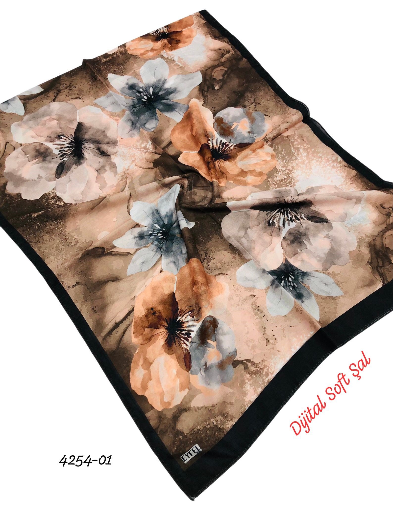 4254 Dijital Soft Şal