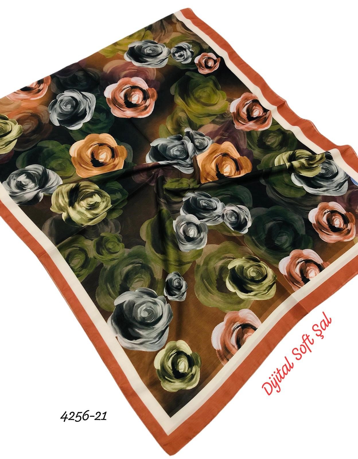 4256 Dijital Soft Şal