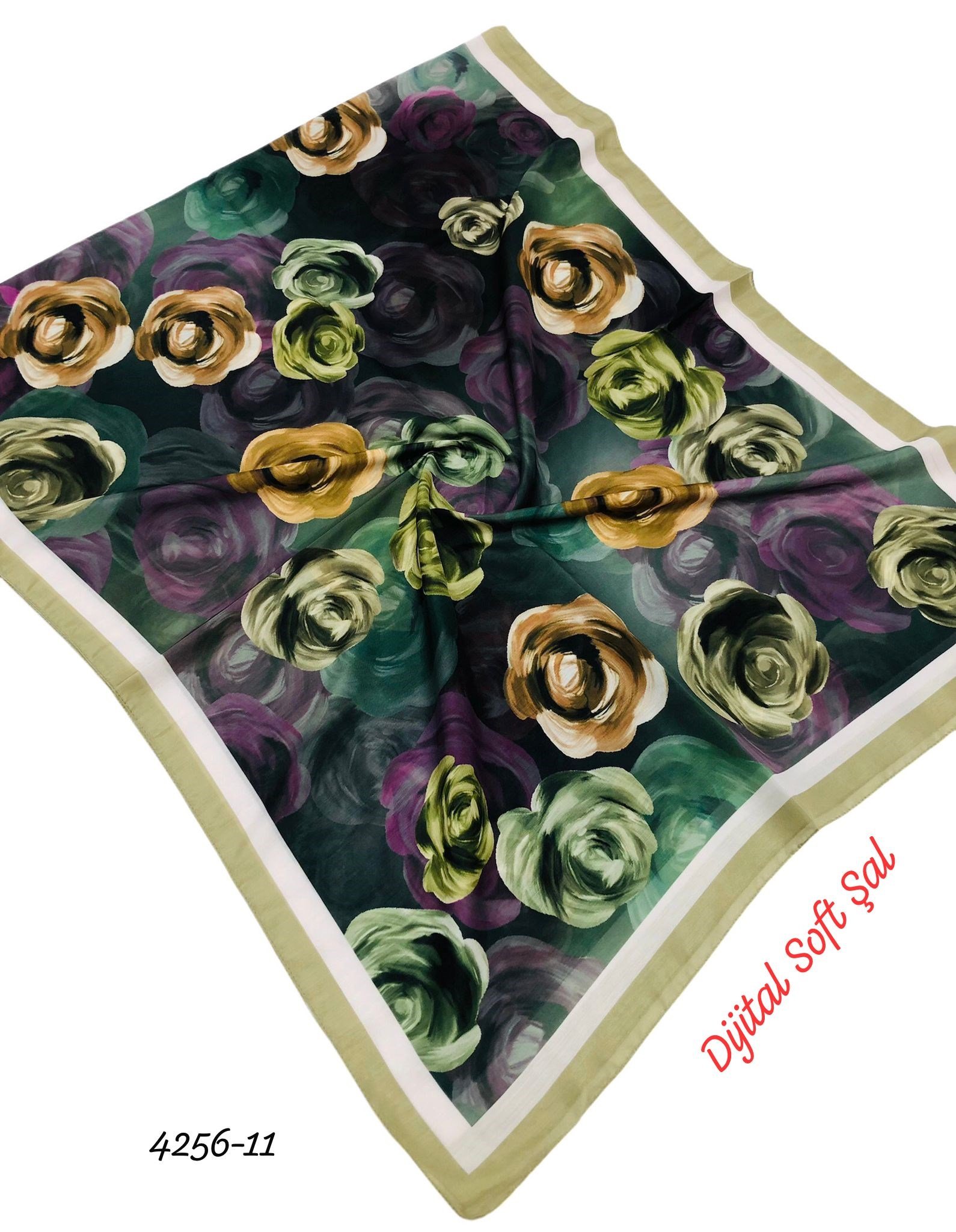 4256 Dijital Soft Şal