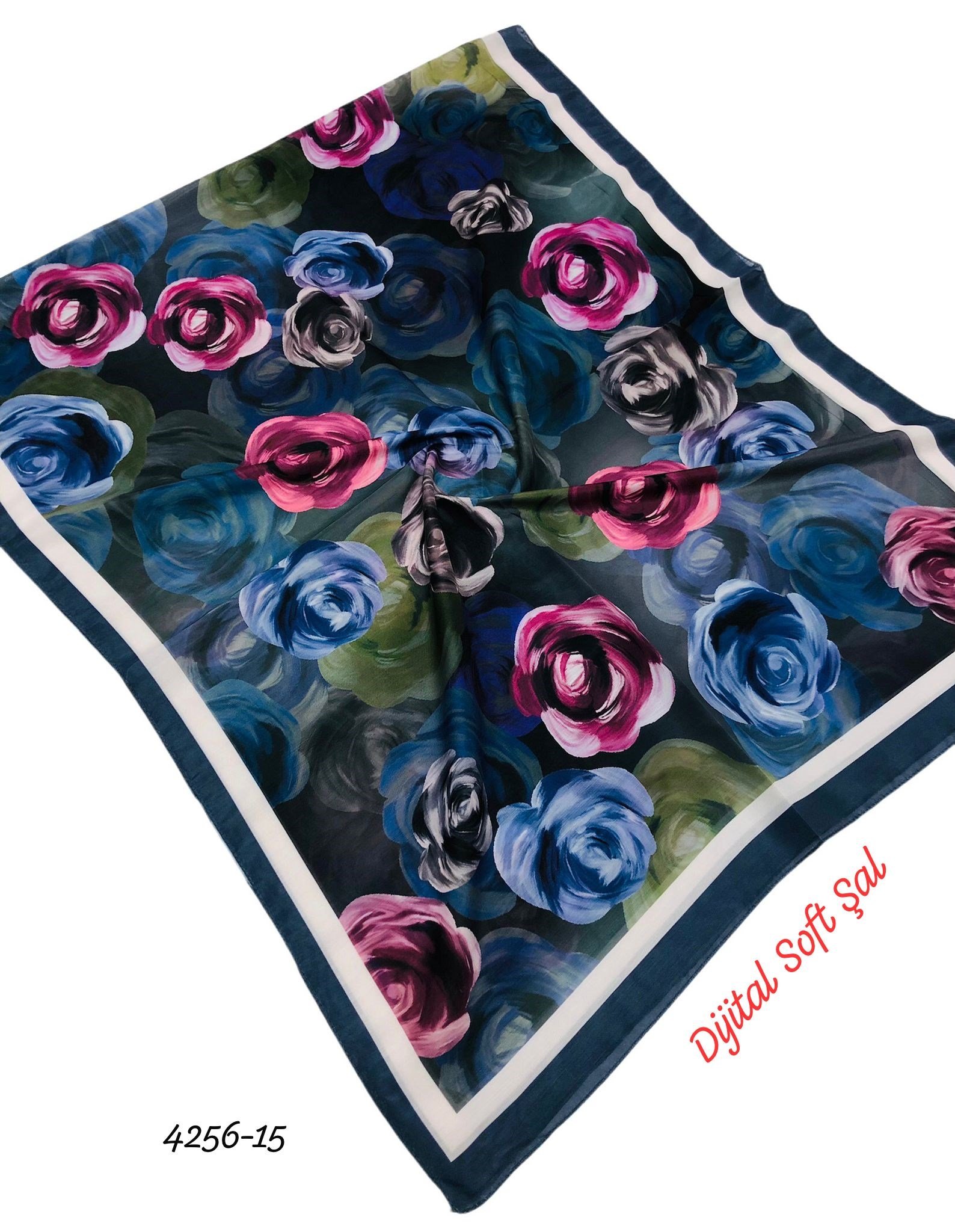 4256 Dijital Soft Şal