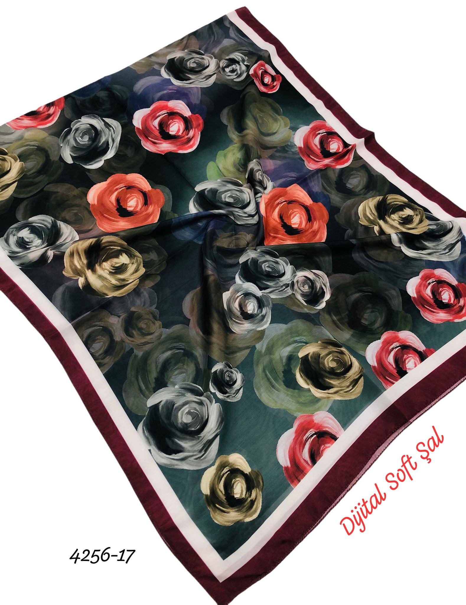 4256 Dijital Soft Şal
