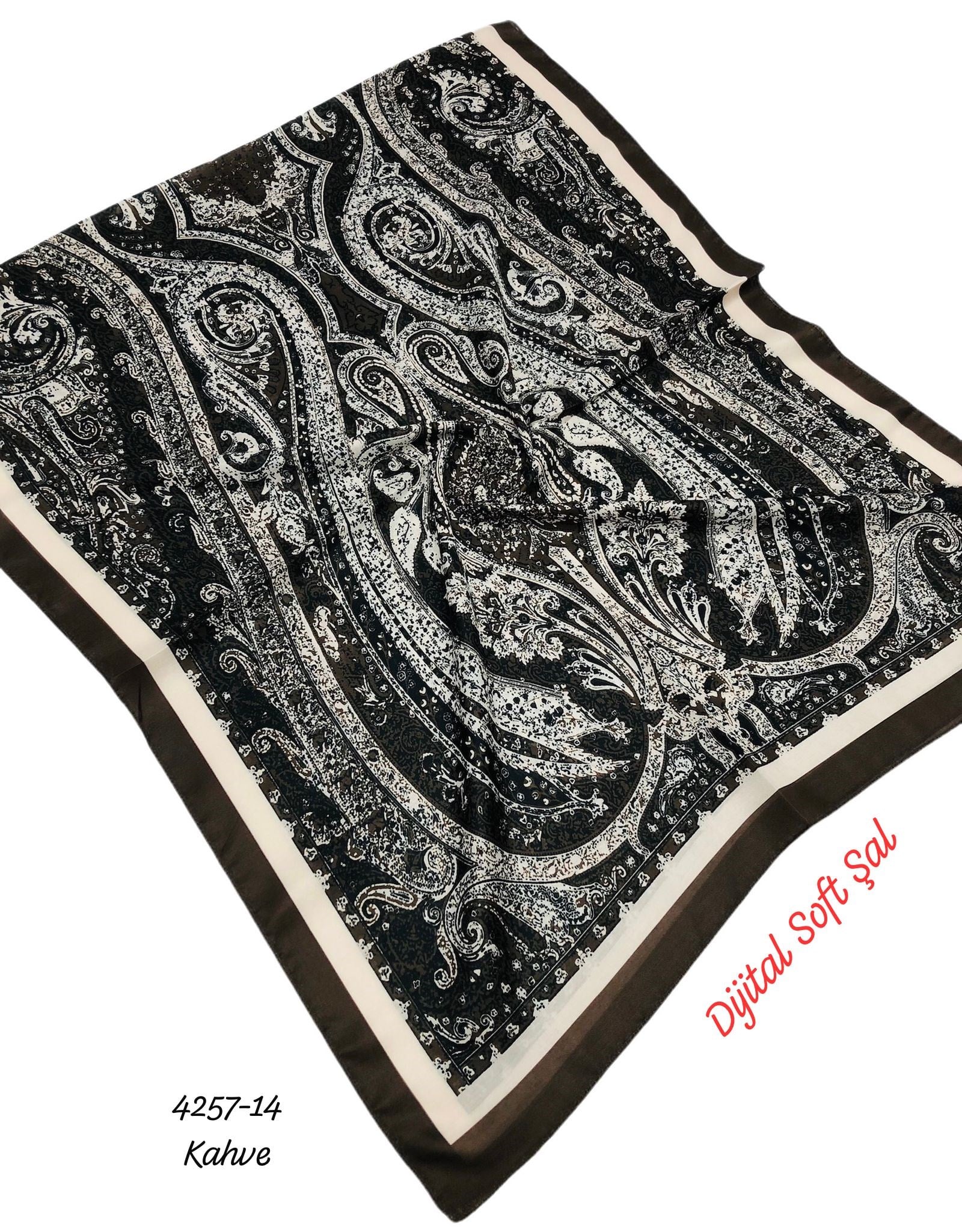 4257 Dijital Soft Şal