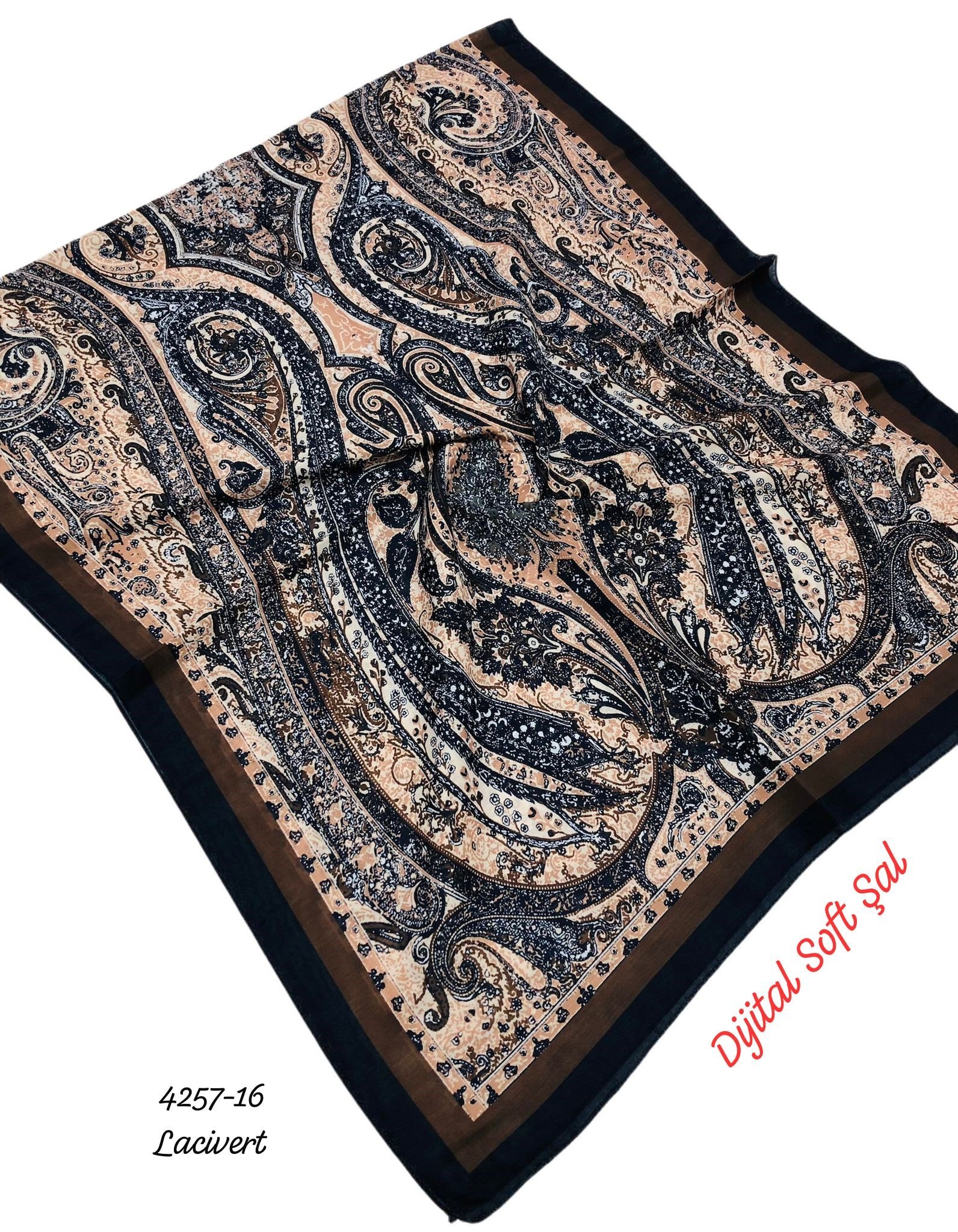 4257 Dijital Soft Şal