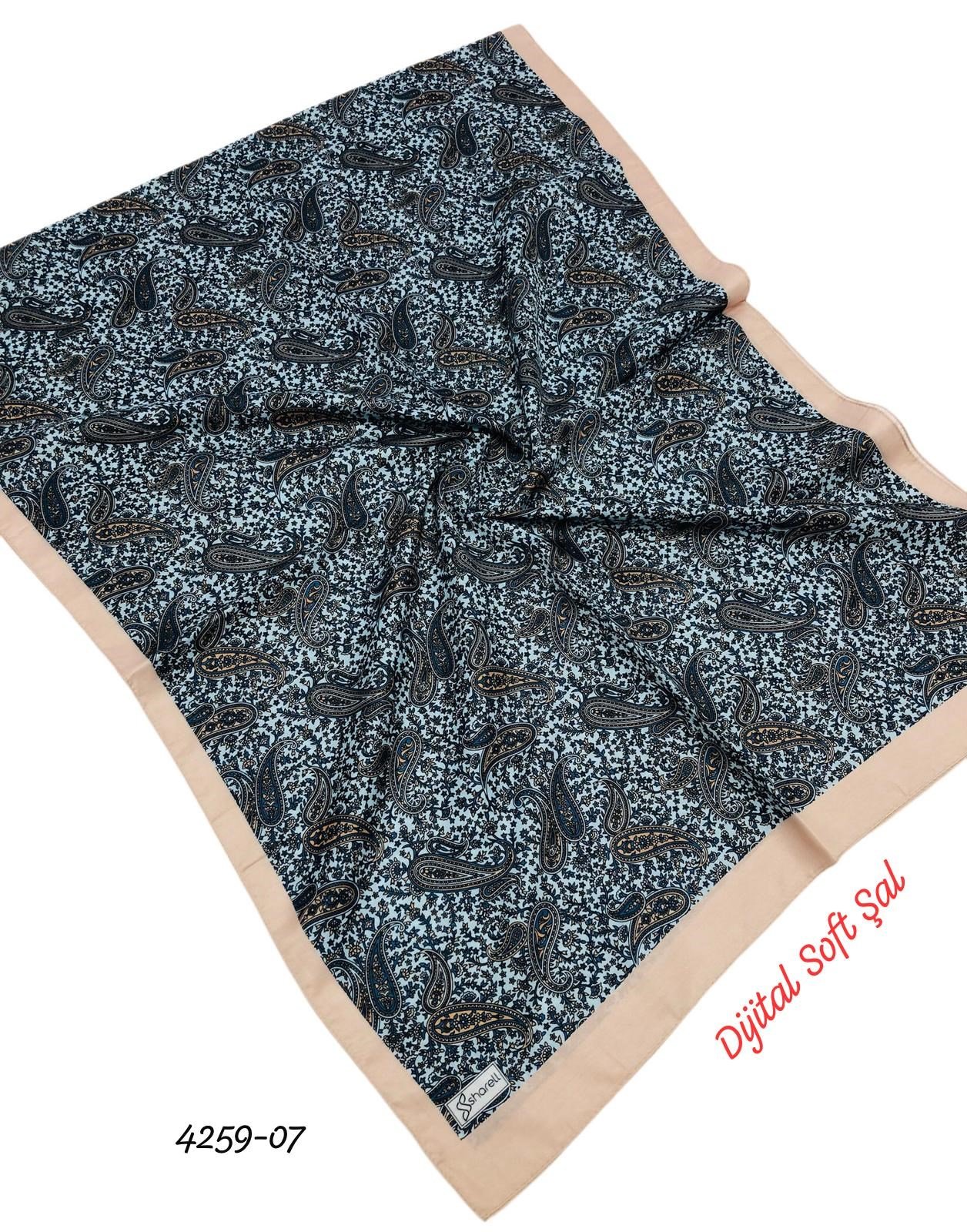 4259 Dijital Soft Şal