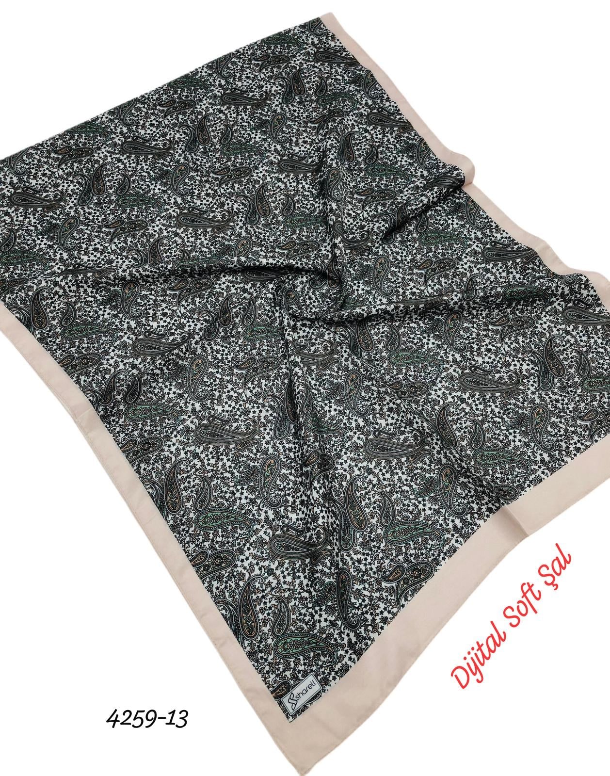4259 Dijital Soft Şal