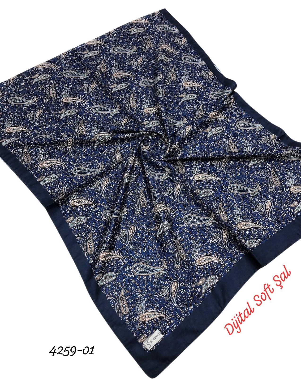 4259 Dijital Soft Şal