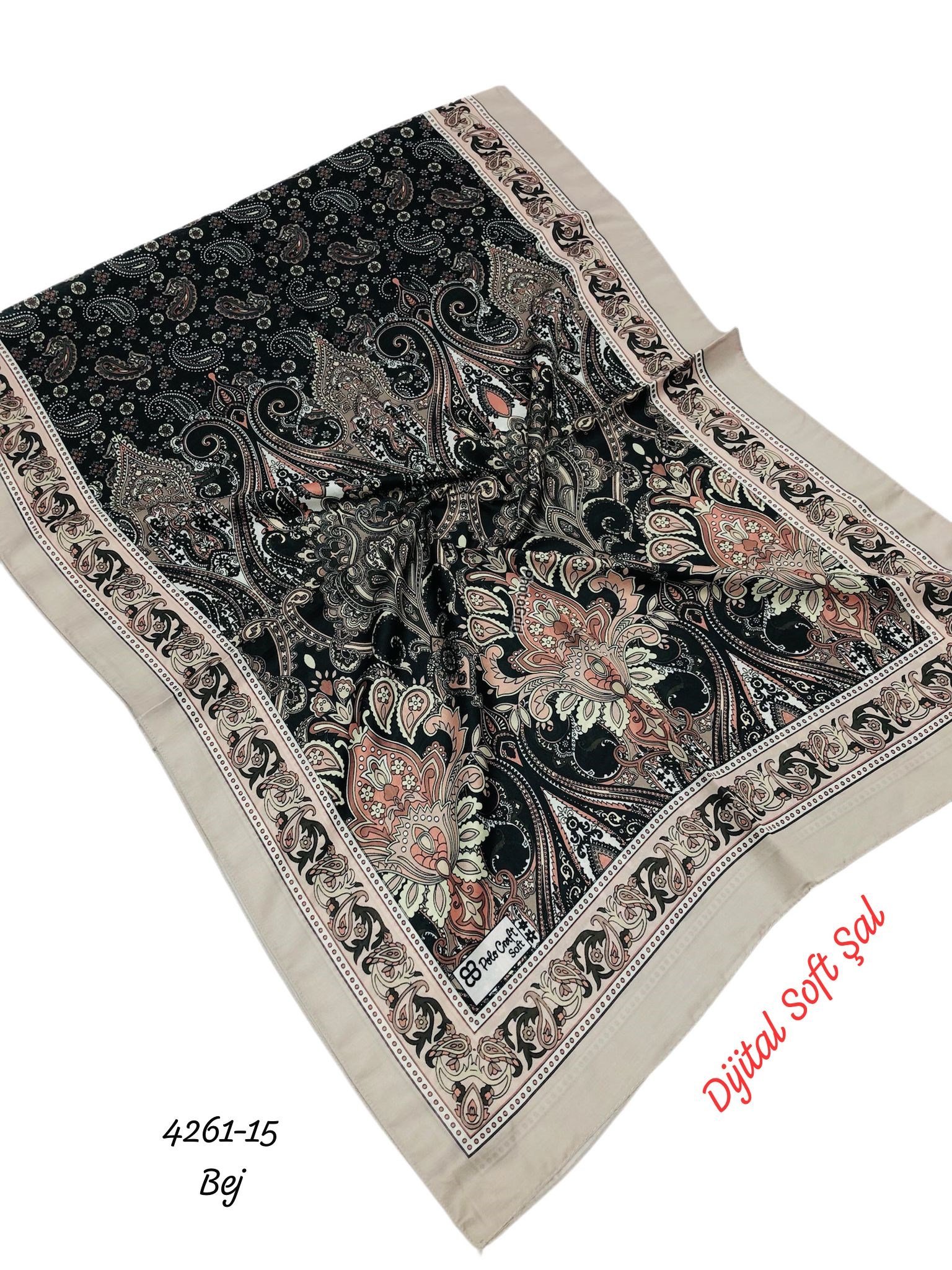 4261 Dijital Soft Şal