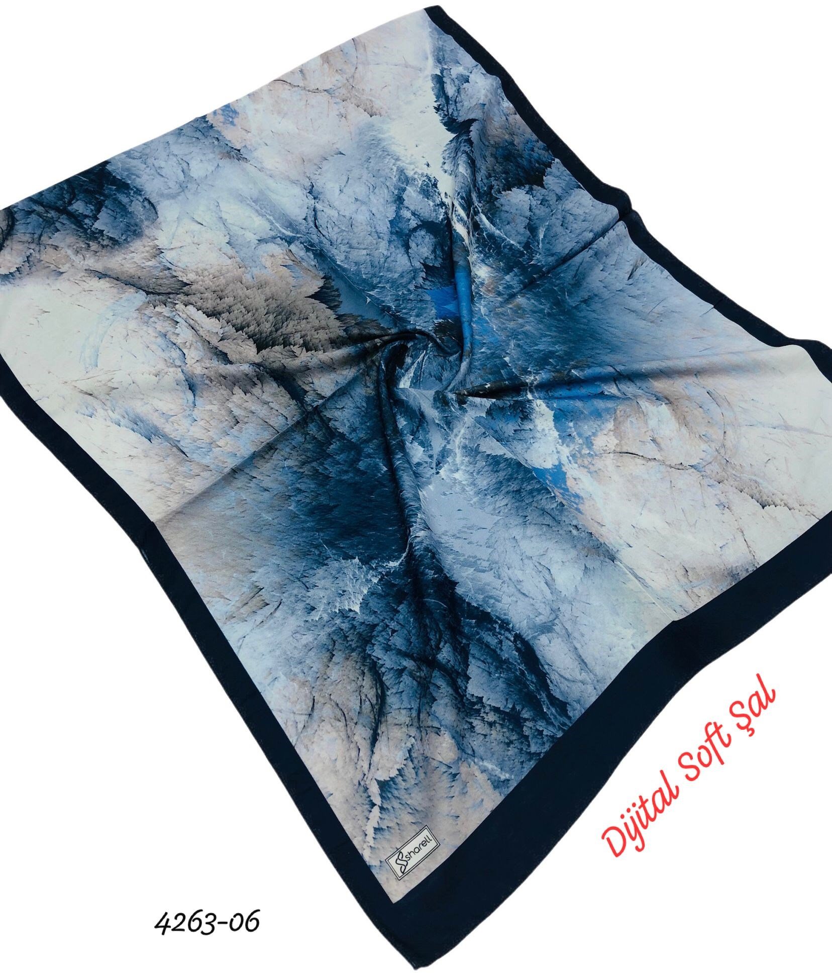 4263 Dijital Soft Şal