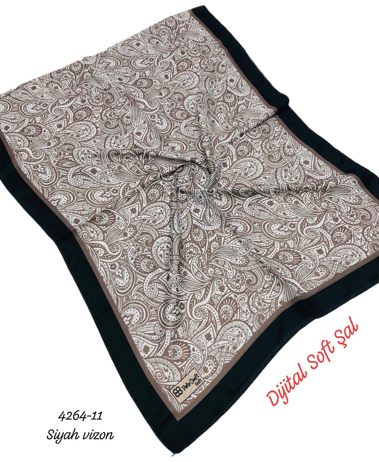4264 Dijital Soft Şal