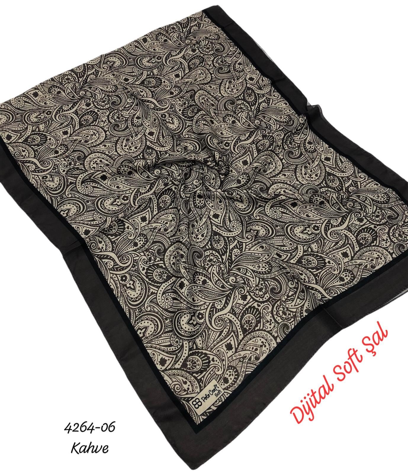4264 Dijital Soft Şal
