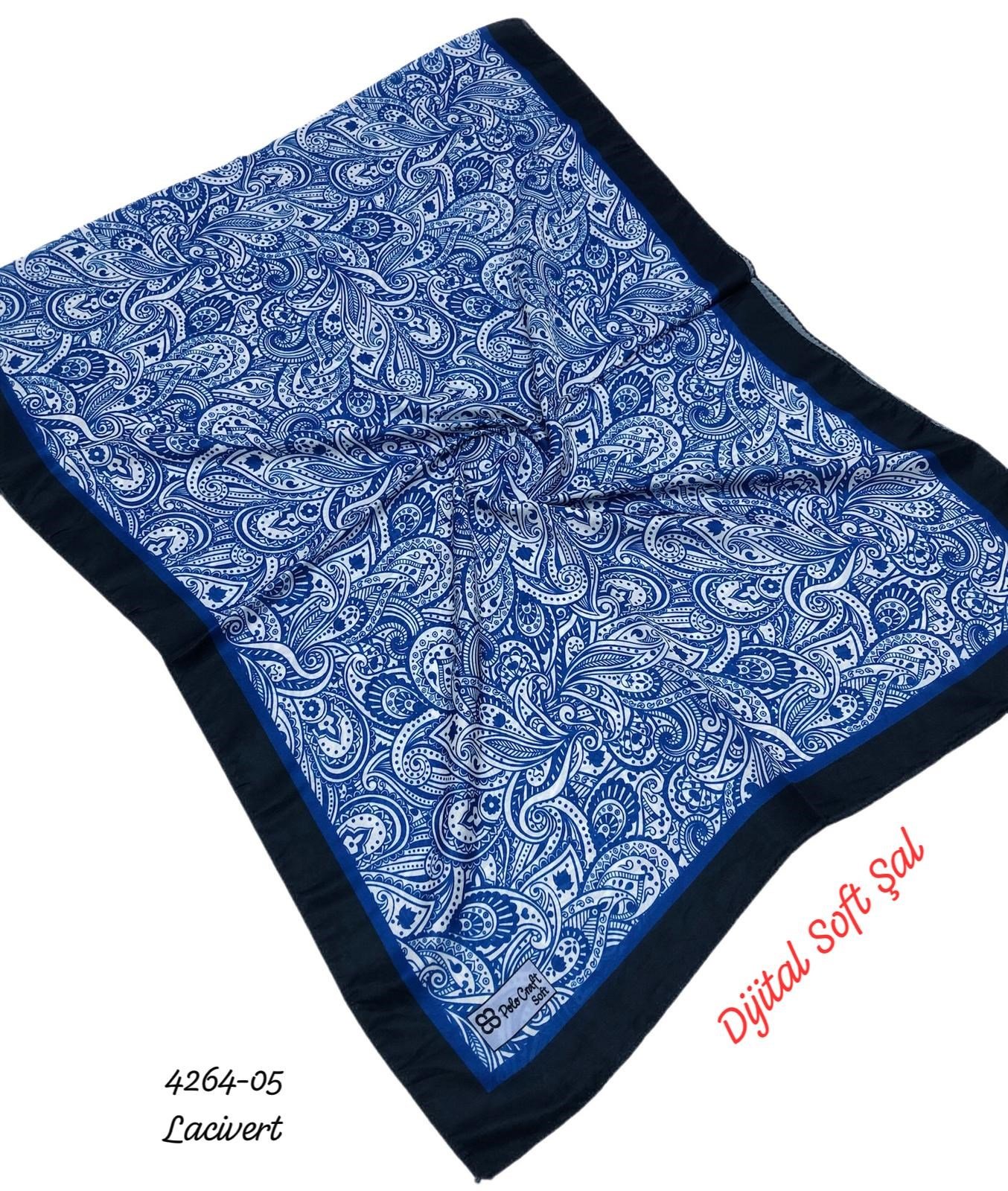 4264 Dijital Soft Şal