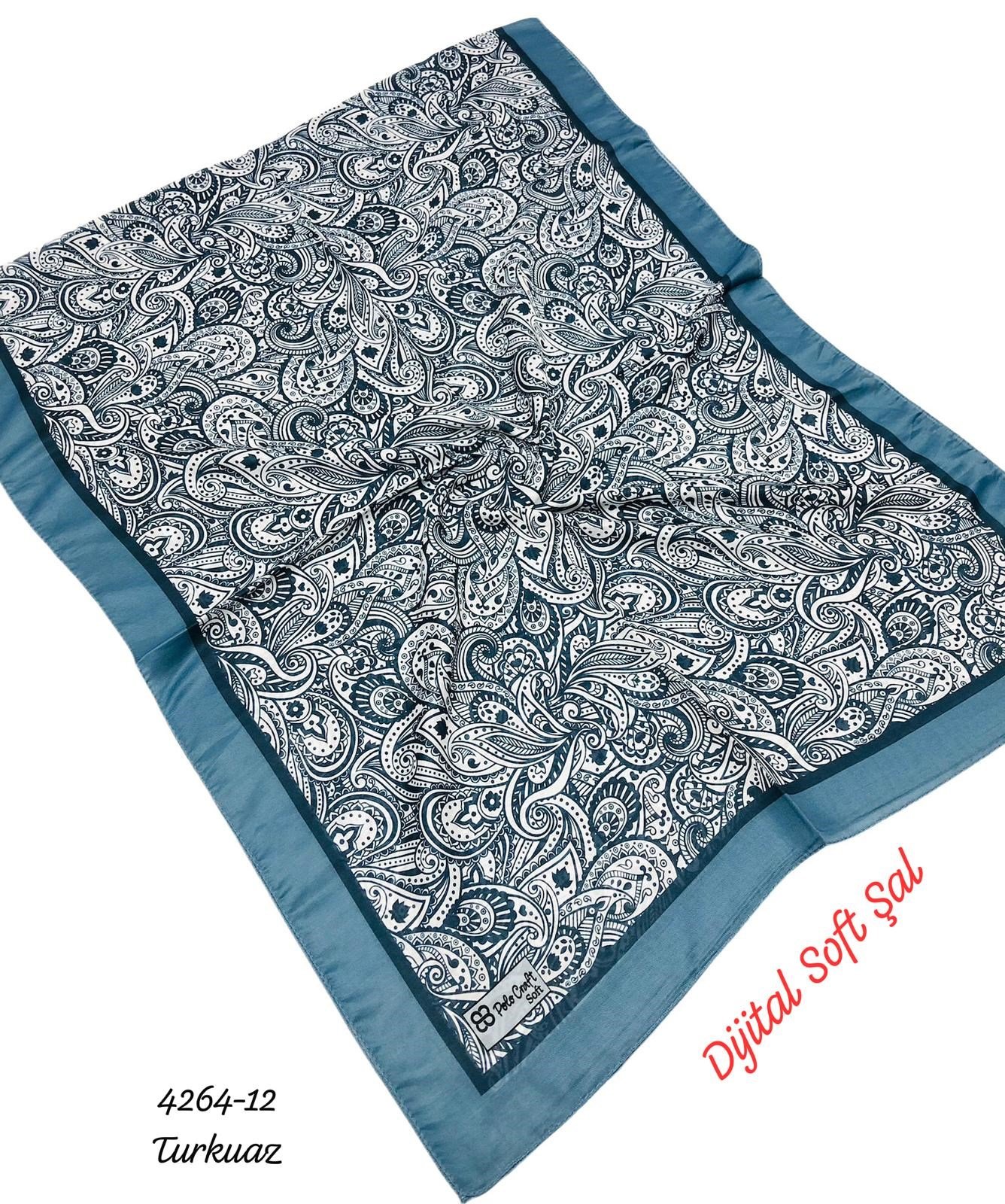 4264 Dijital Soft Şal