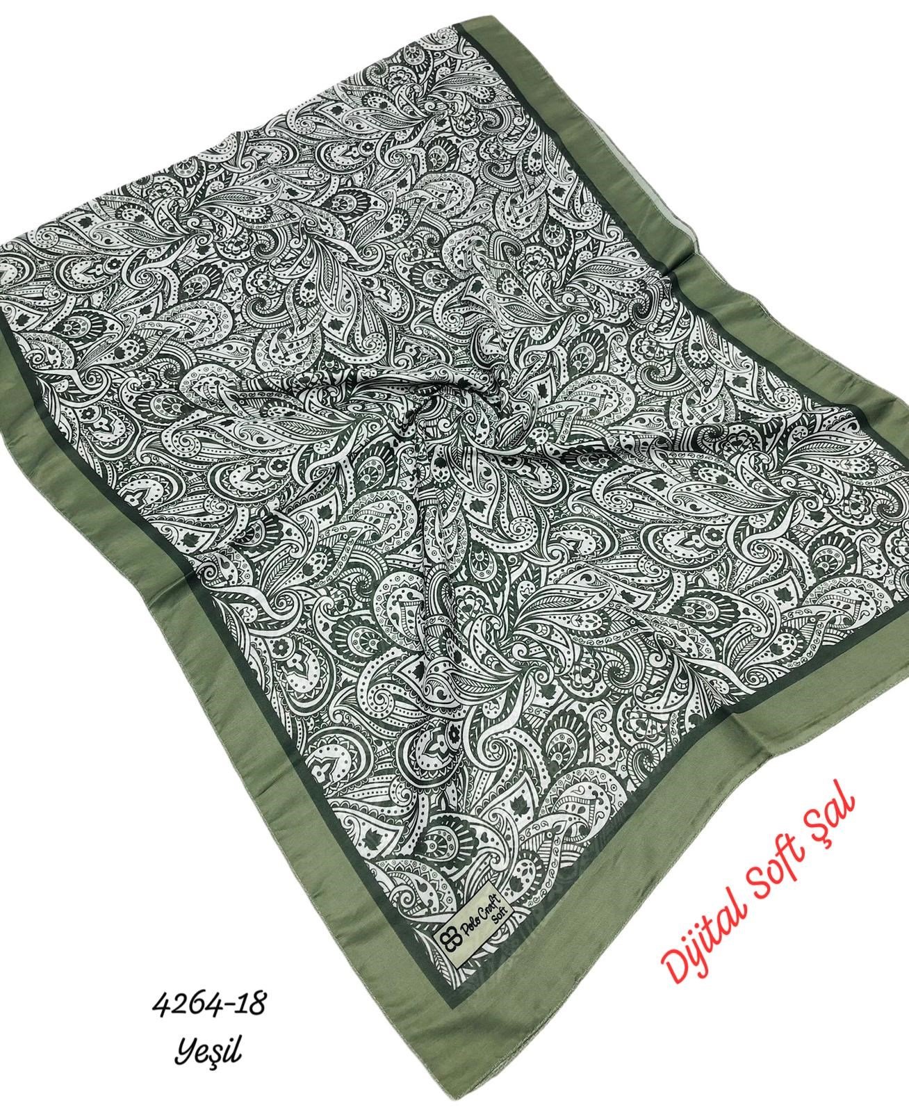 4264 Dijital Soft Şal