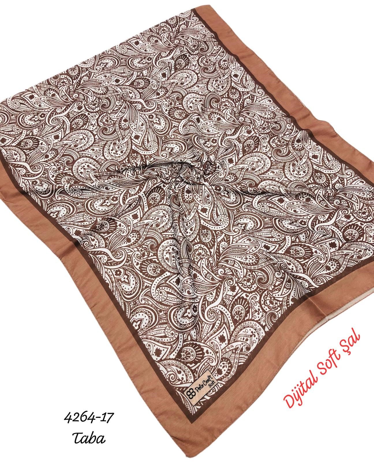 4264 Dijital Soft Şal