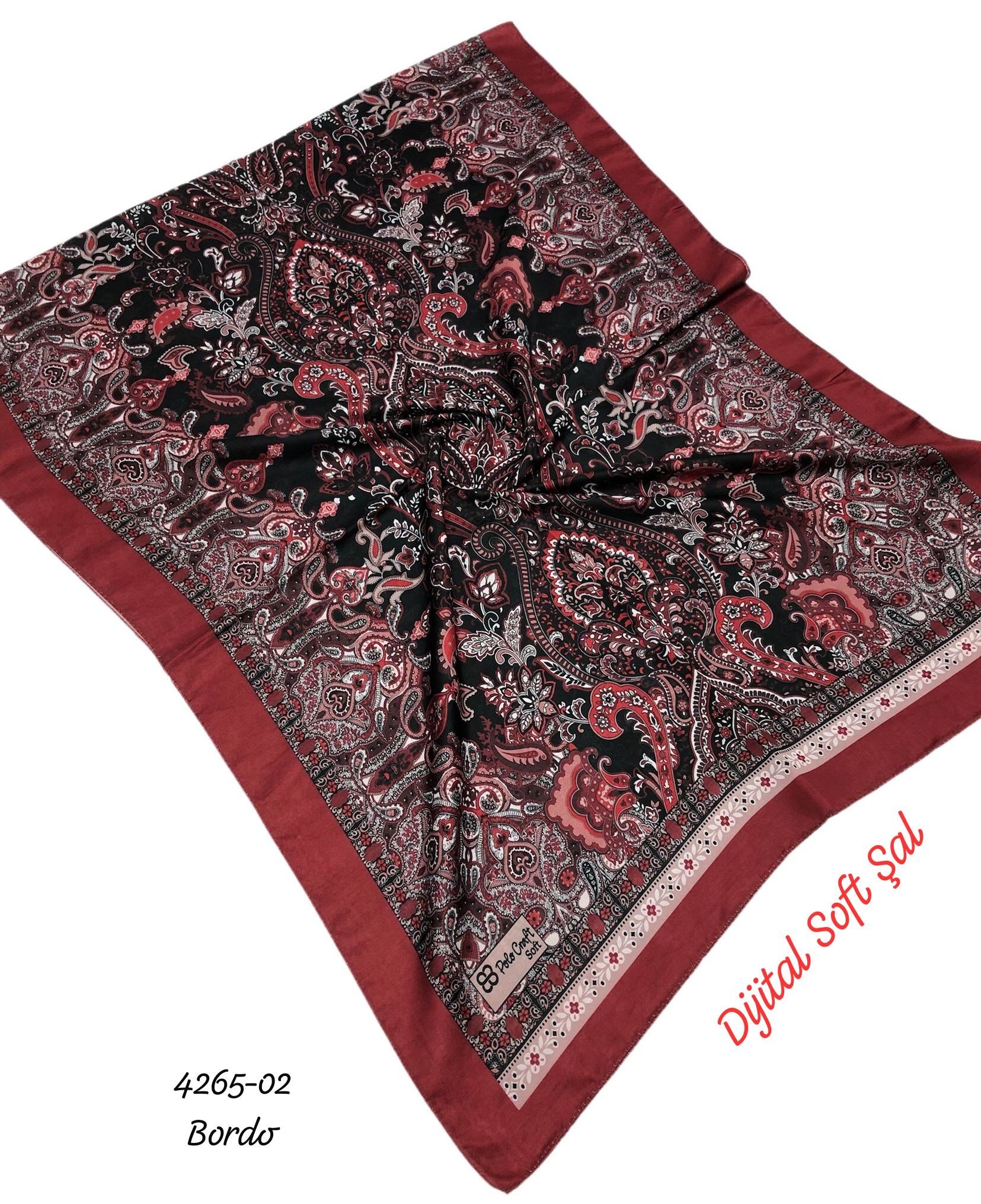 4265 Dijital Soft Şal