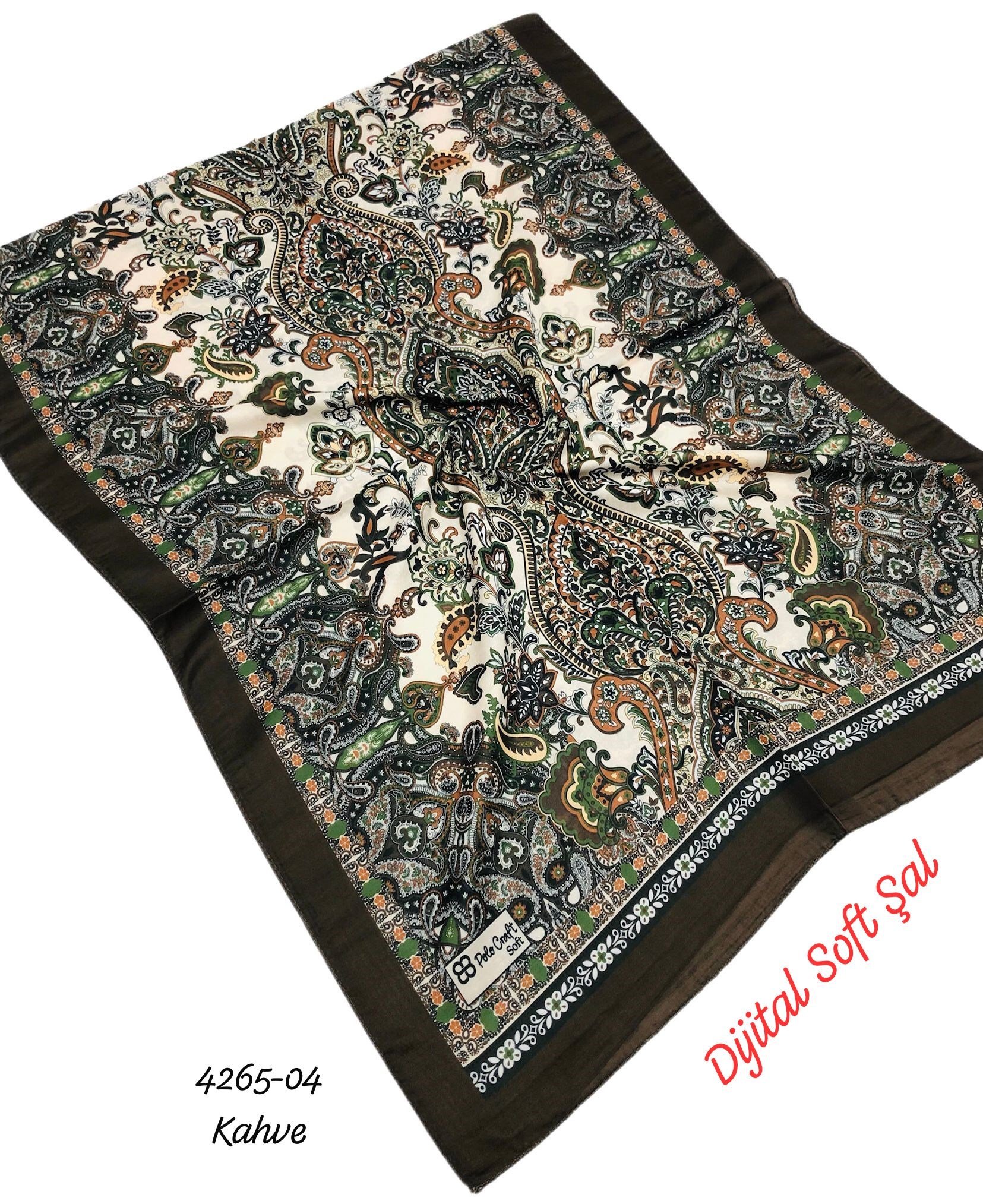 4265 Dijital Soft Şal