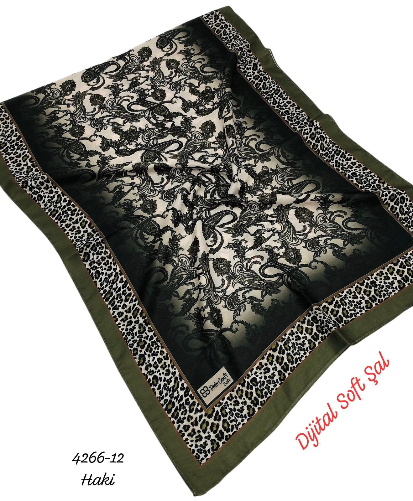 4266 Dijital Soft Şal
