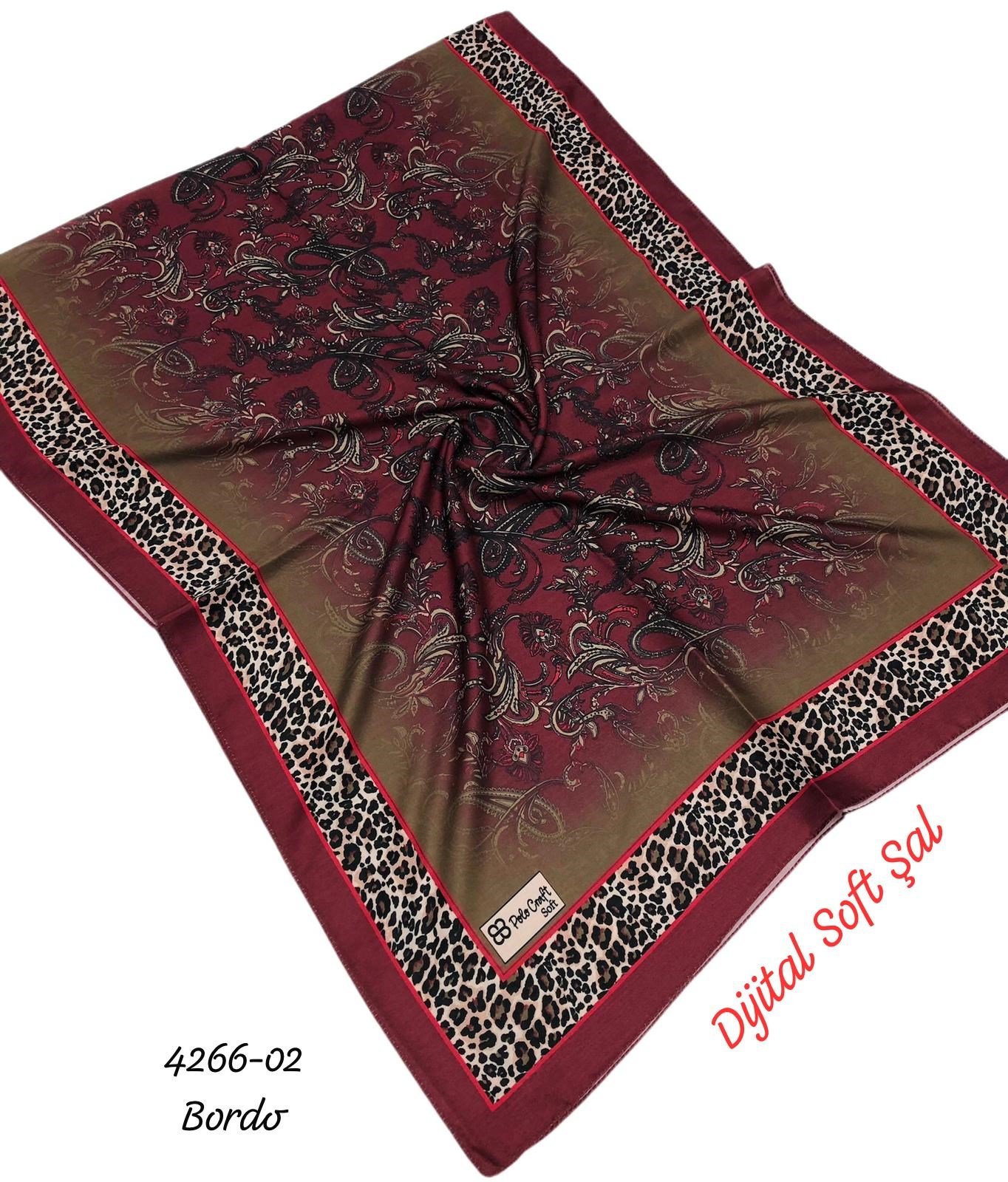 4266 Dijital Soft Şal